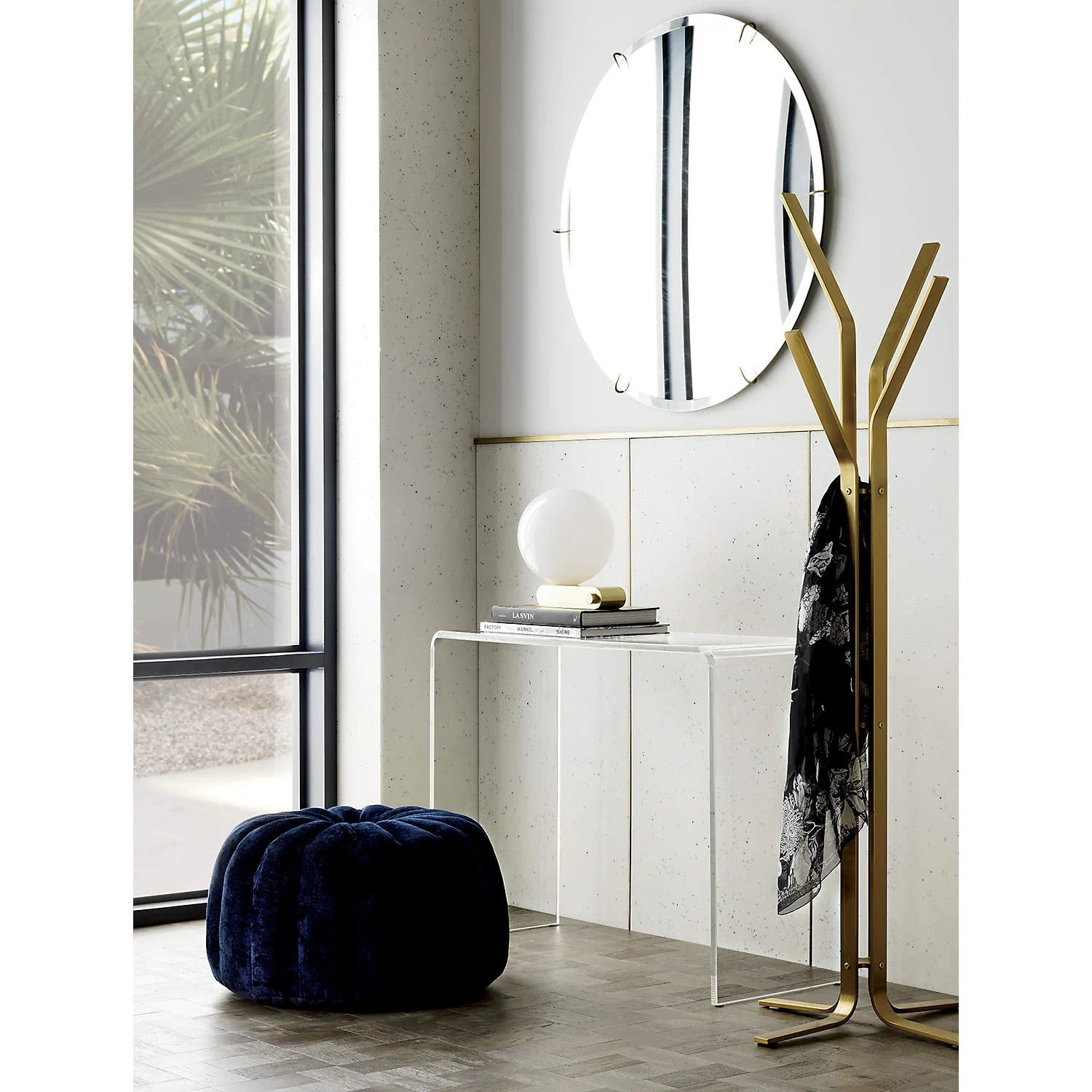 Peekaboo Acrylic Console Table