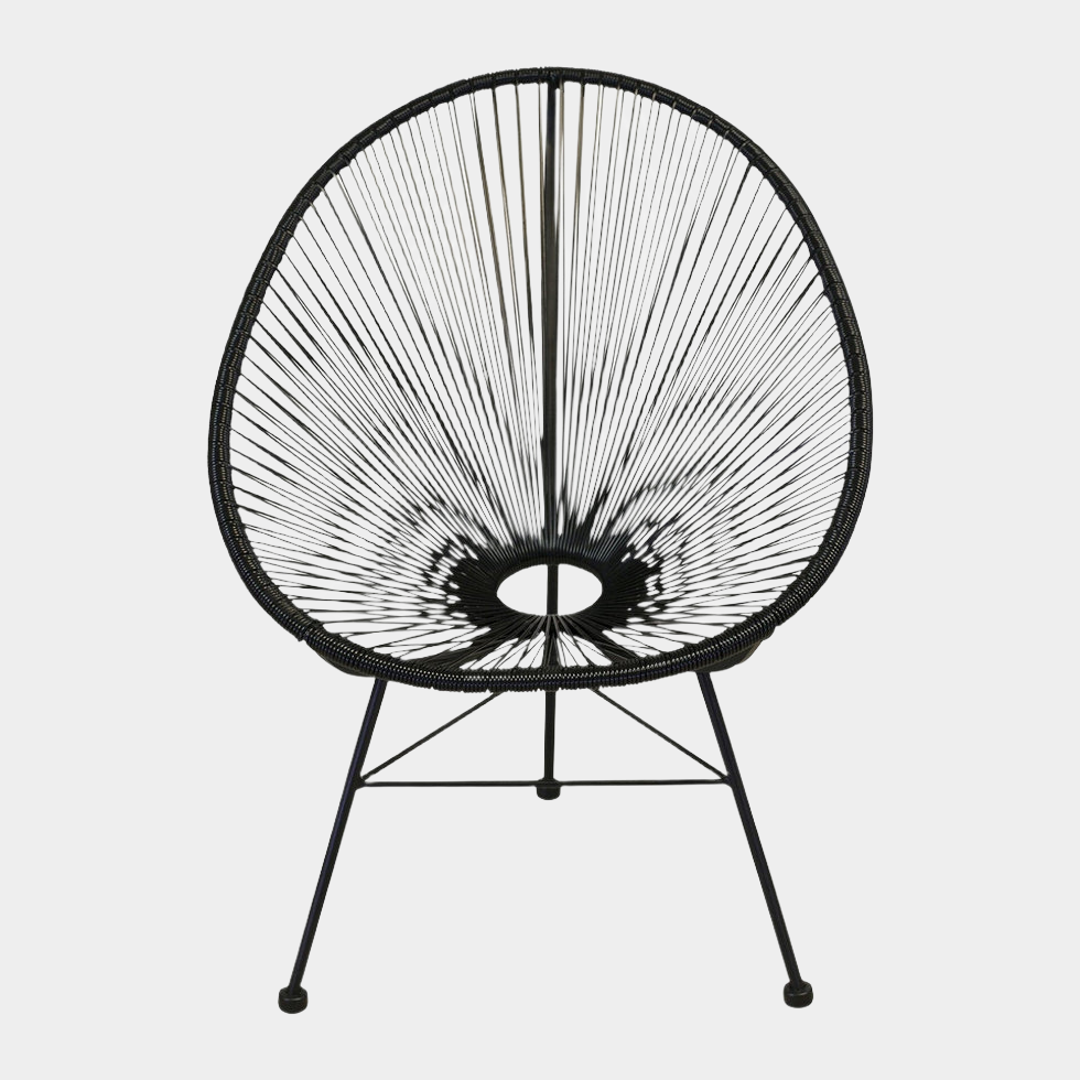 Black Acapulco Chair