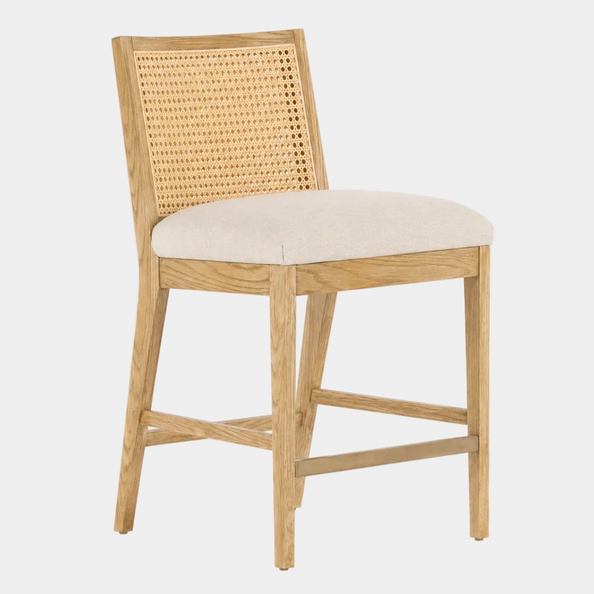 Tabouret en rotin de Lisbonne
