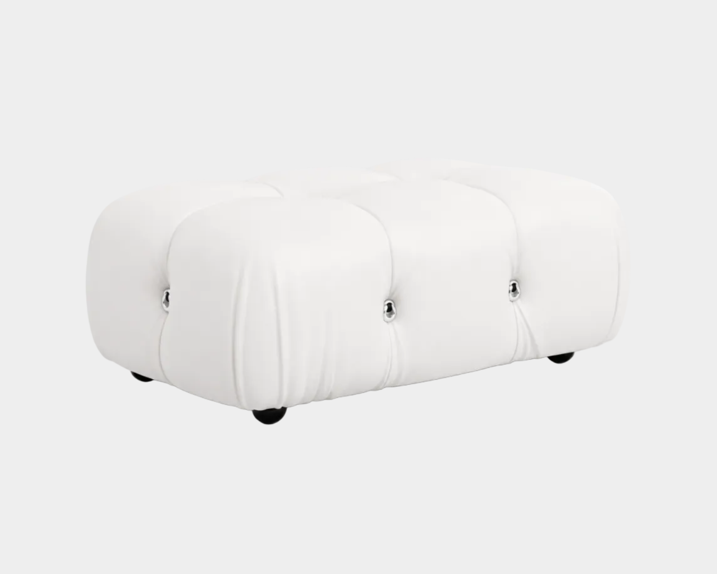 Mario Bellini PU Ottoman (Reproduction)