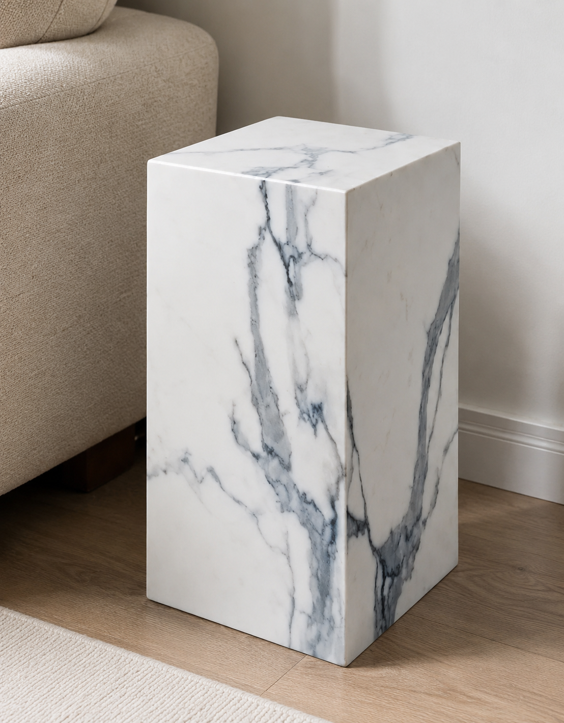 Lucas II Marble Side Table
