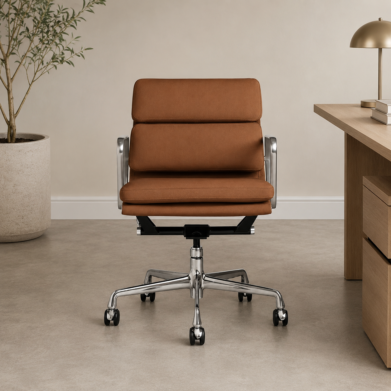 Eames Soft Pad Office Chair - Low Back