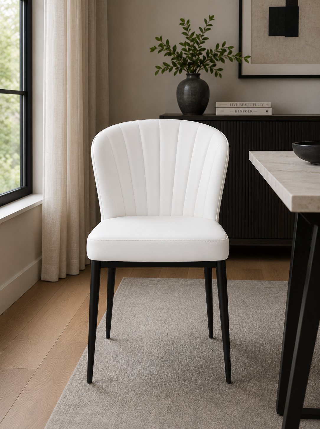 Seashell Chair (Vegan Leather)