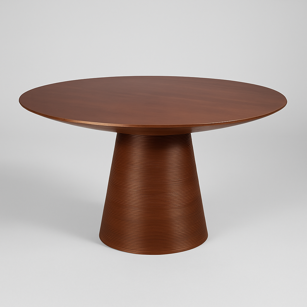 Dania Dining Table (Walnut Brown)