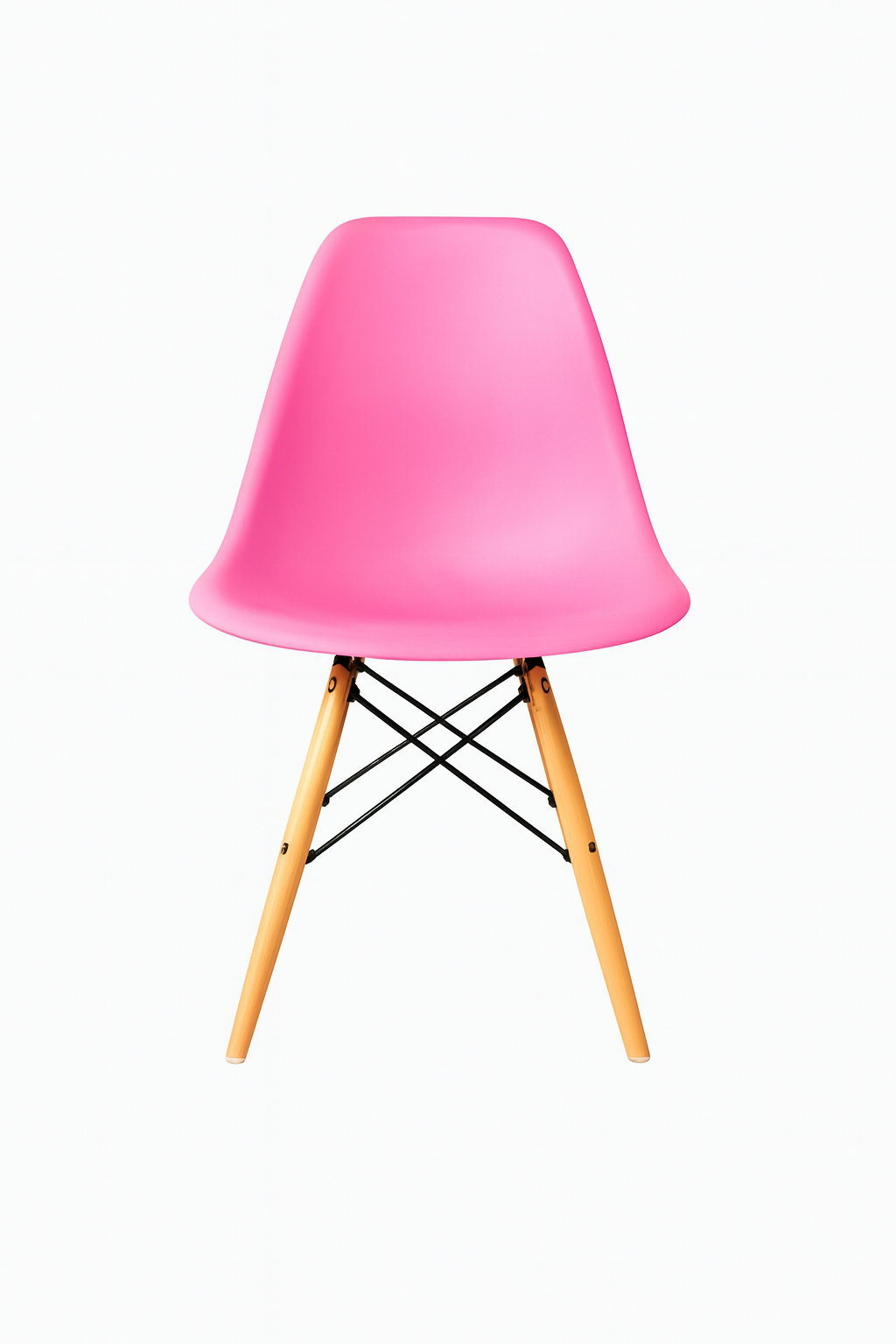 Eames Eiffel Dining Chair (Natural Base)