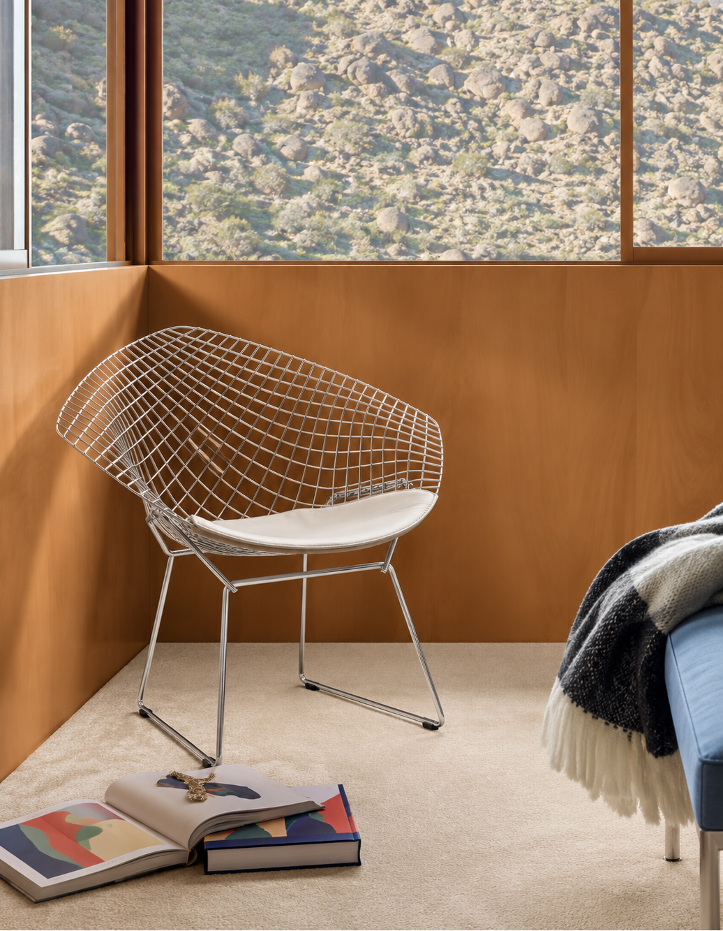 Bertoia Diamond Chair