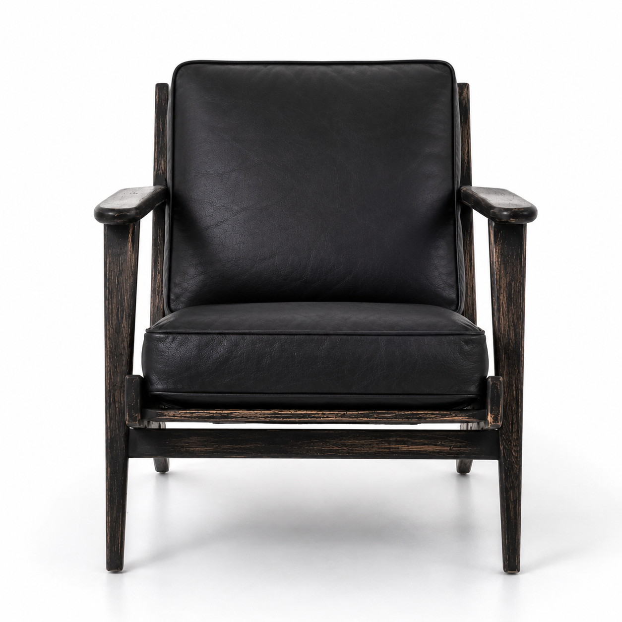 Faye Lounge Chair (Top Grain Leather)