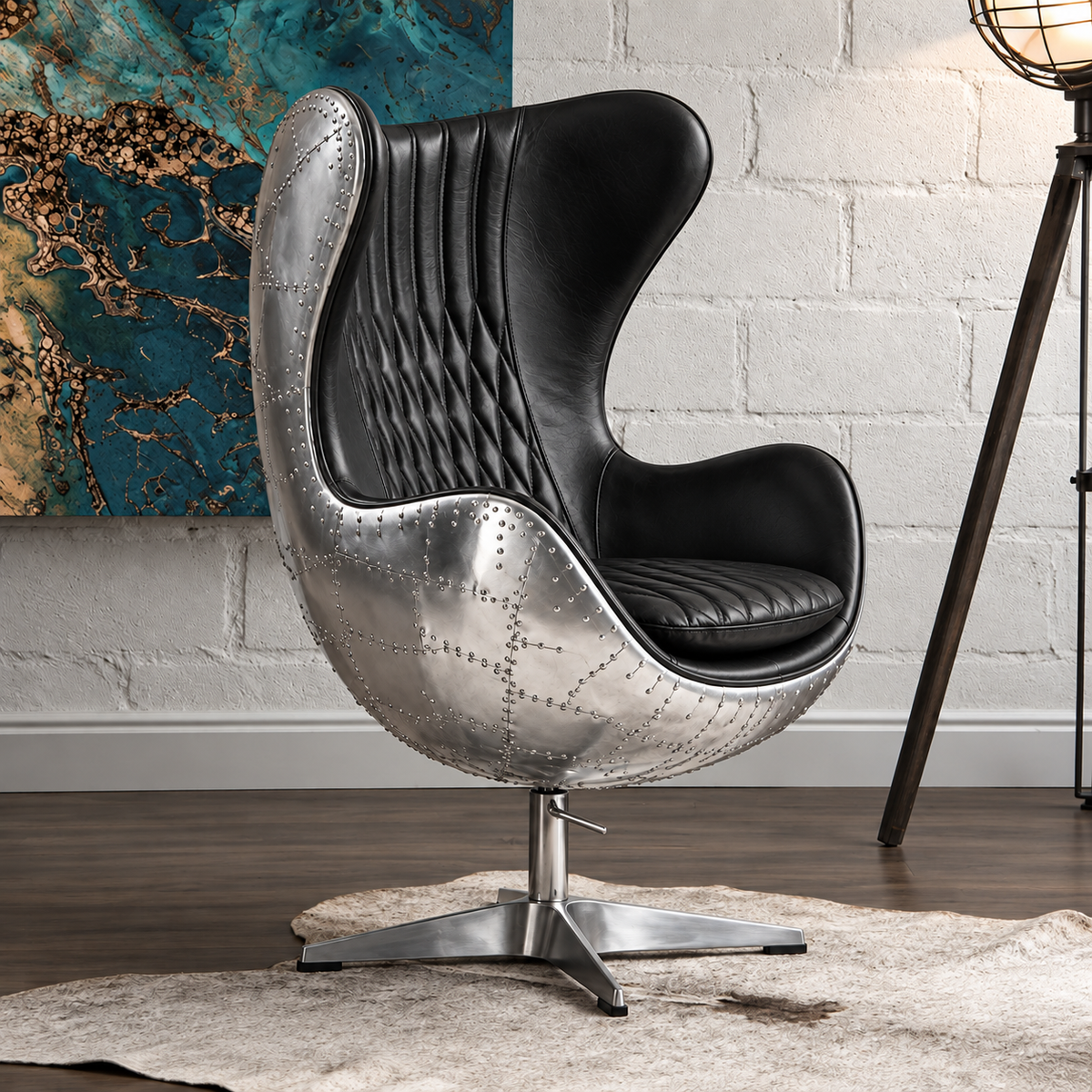 Fauteuil Lounge Aviator Egg
