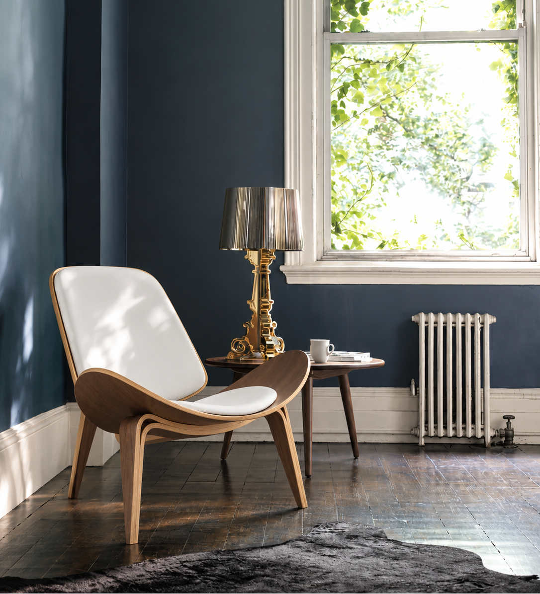CH07 Shell Chair (Genuine Leather)