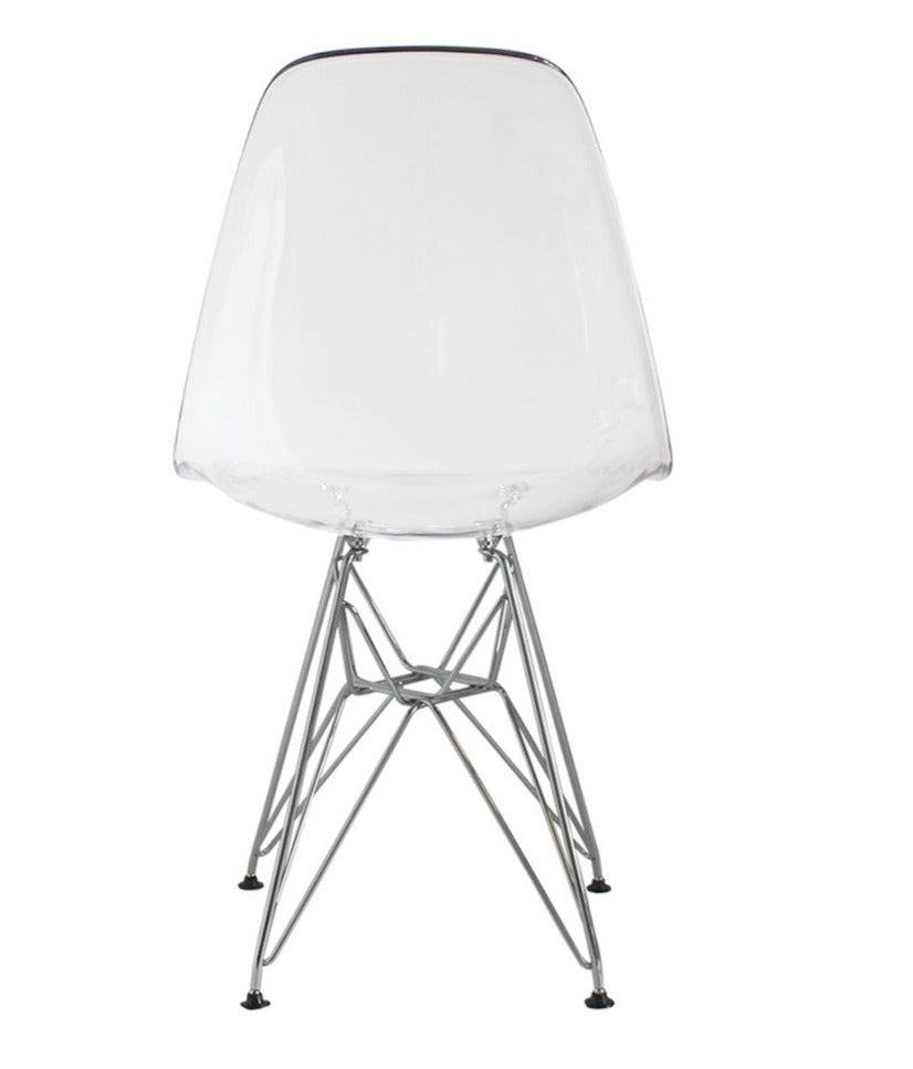 Chaise de salle à manger Eiffel (siège en acrylique)