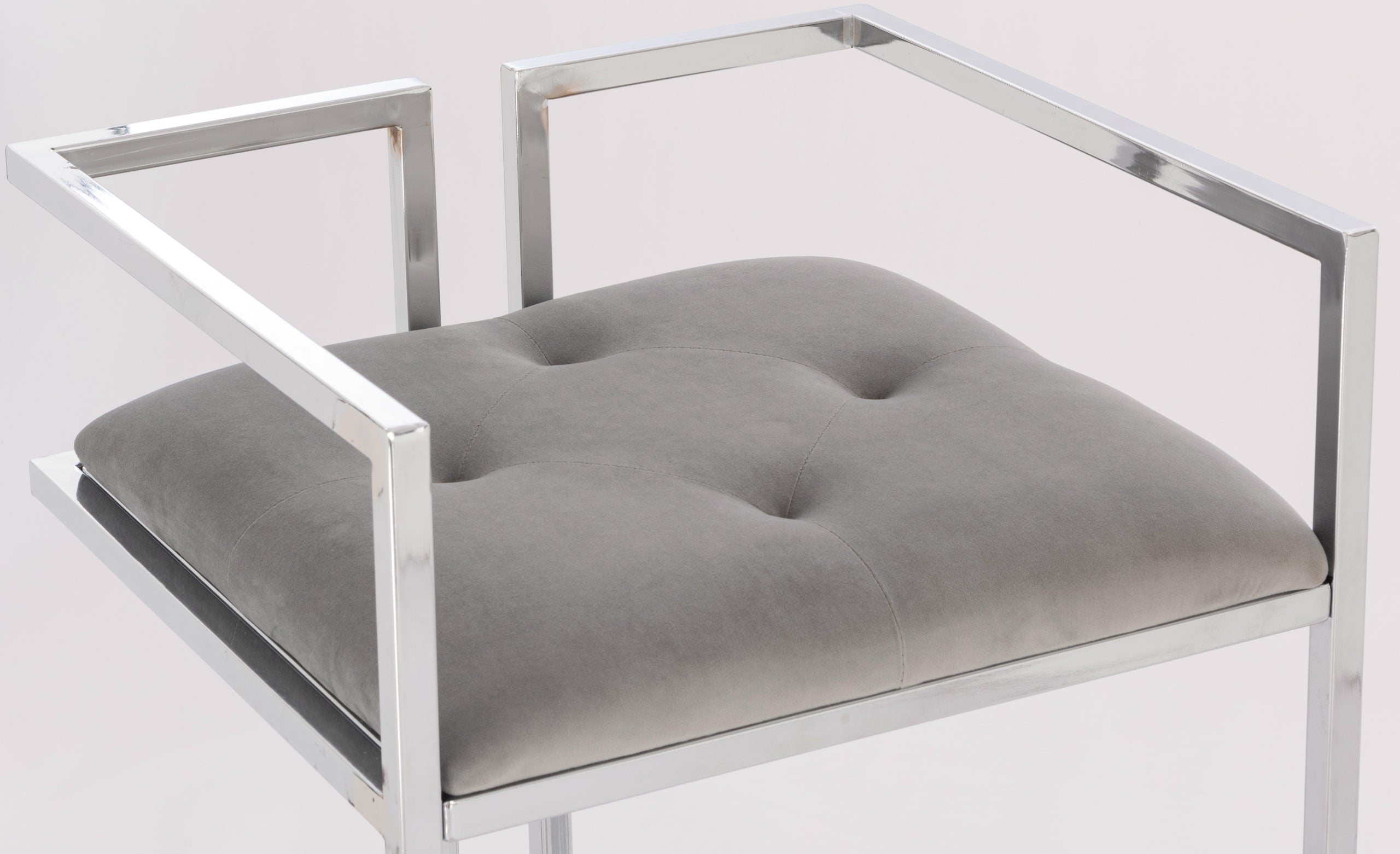 Tabouret Harvey en velours