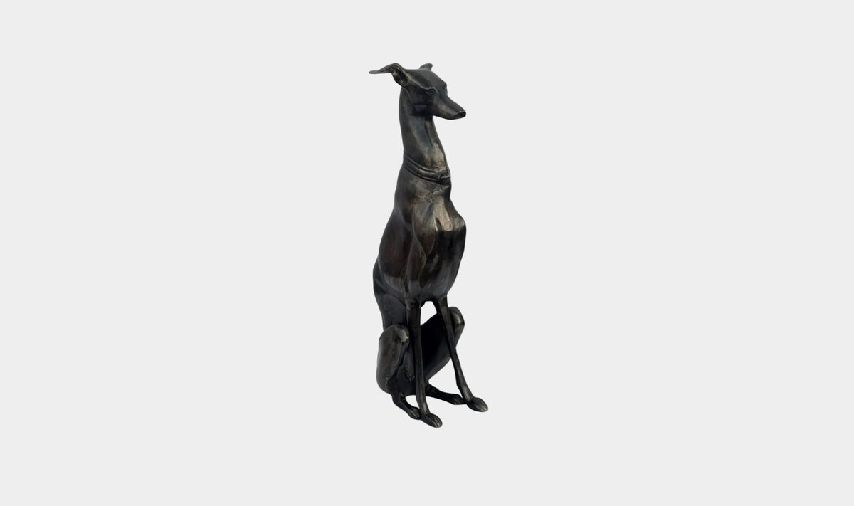 Duke Cast Aluminum Sculpture
