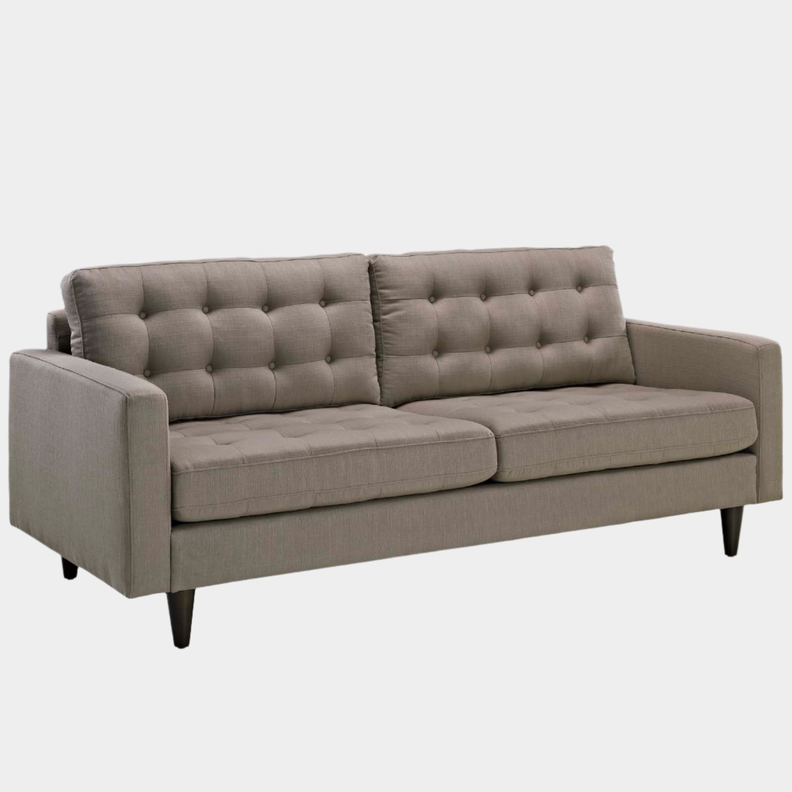 Empress Upholstered Fabric Sofa