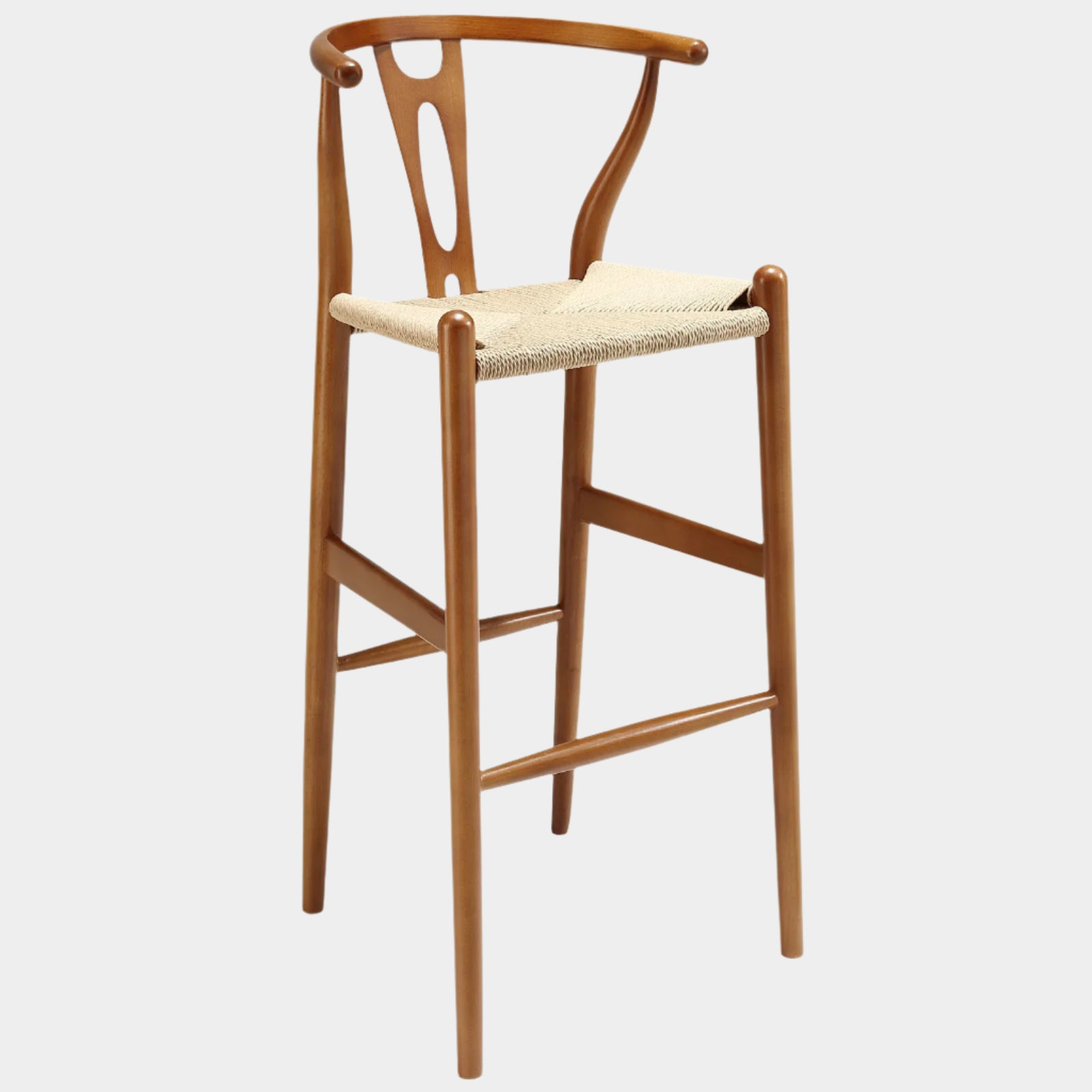 Amish Wood Bar Stool