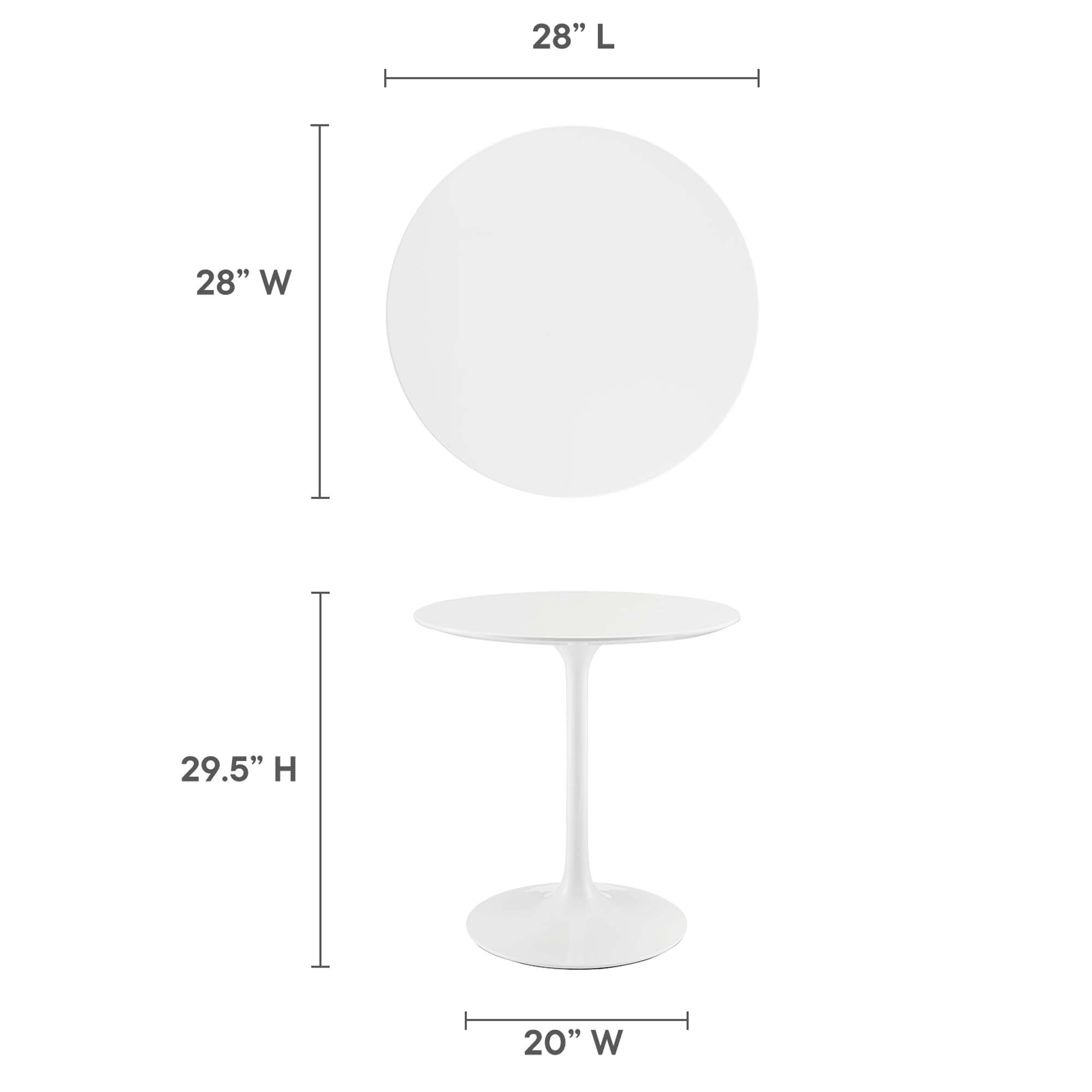 Lippa Round 28" Dining Table