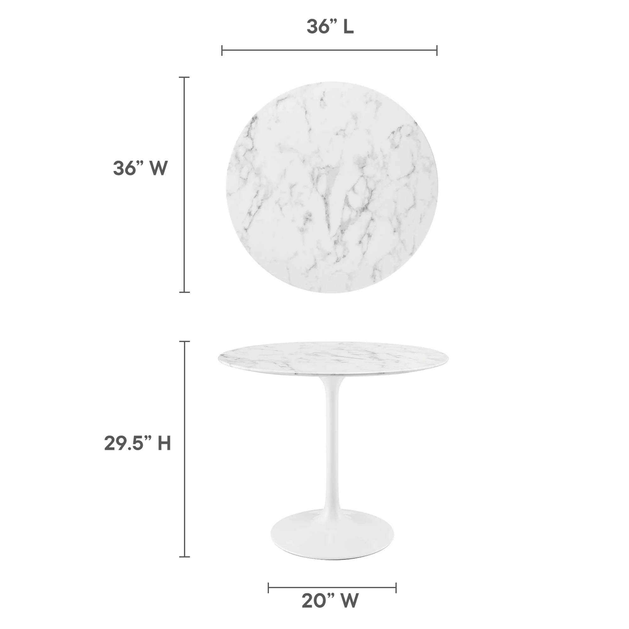 Lippa Round 36" Dining Table