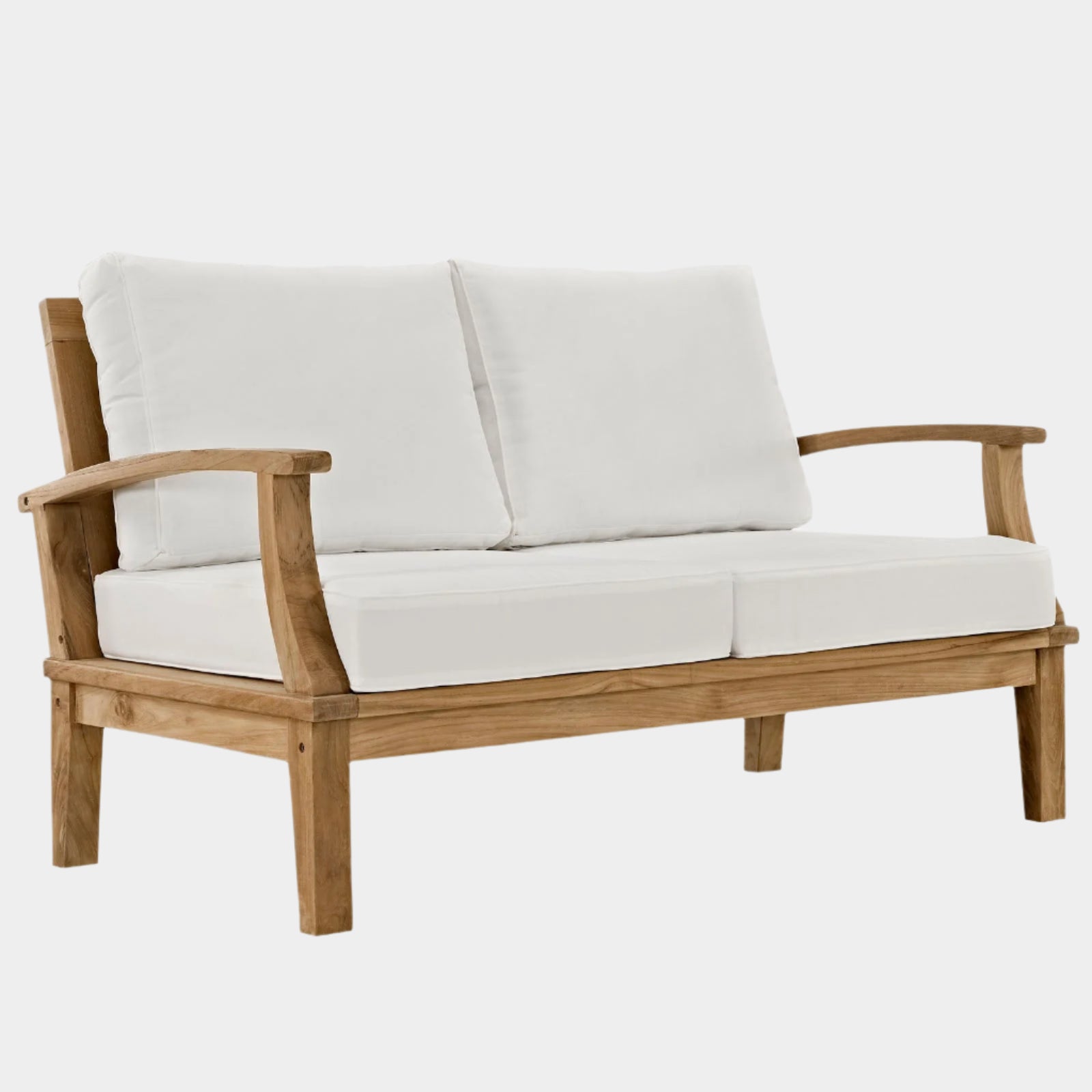 Marina Outdoor Patio Teak Loveseat