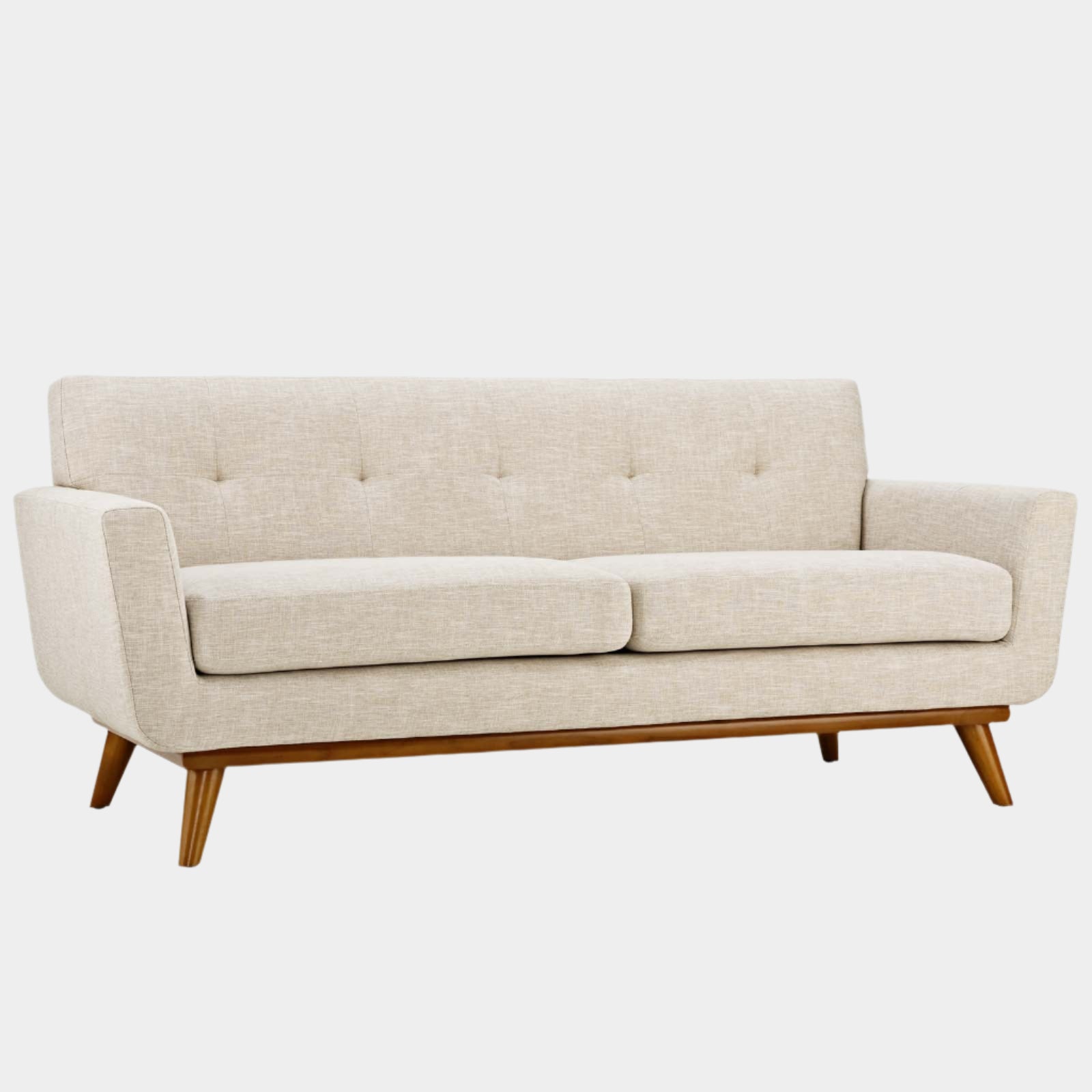 Chaise sans accoudoirs rembourrée en duvet Commix