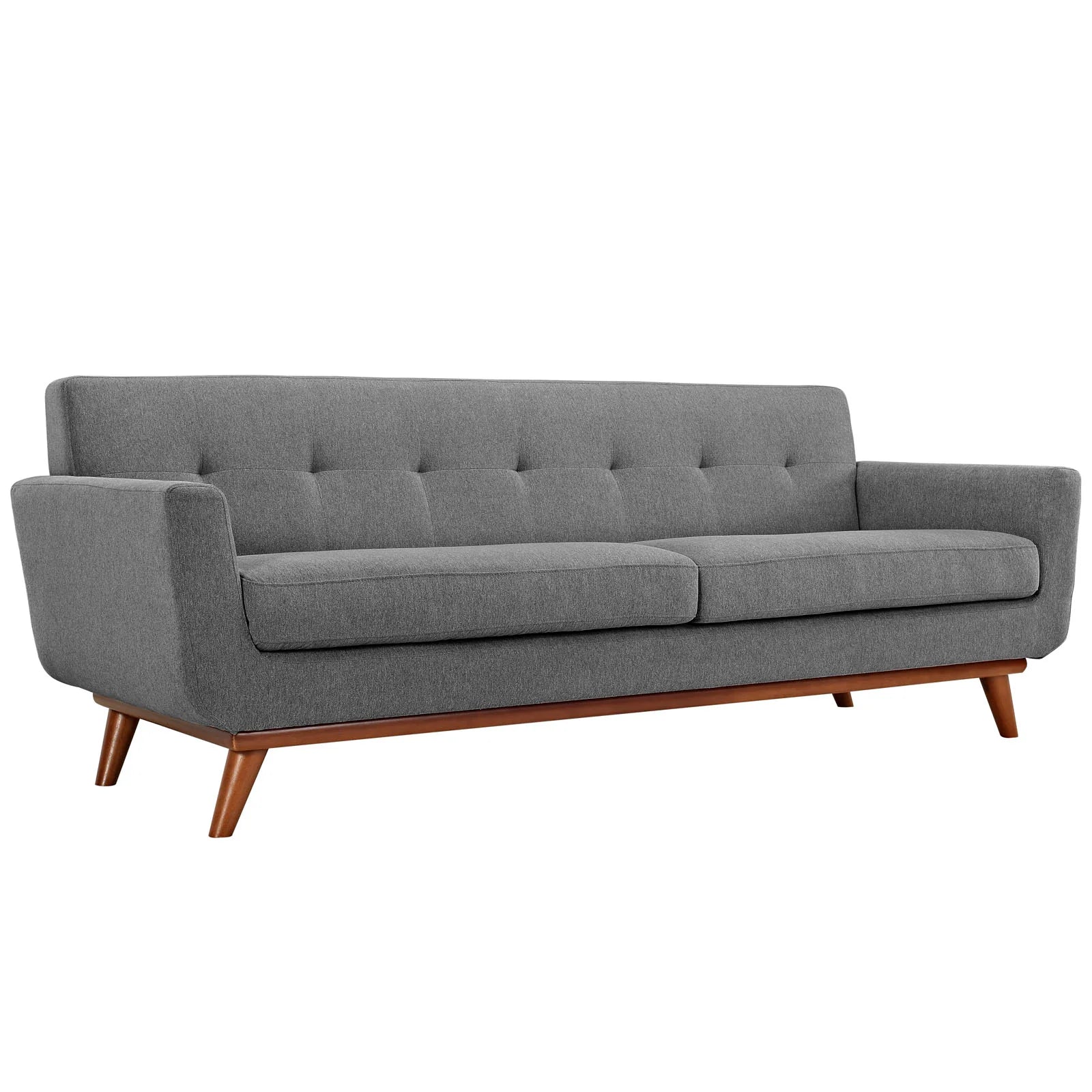 Chaise sans accoudoirs rembourrée en duvet Commix