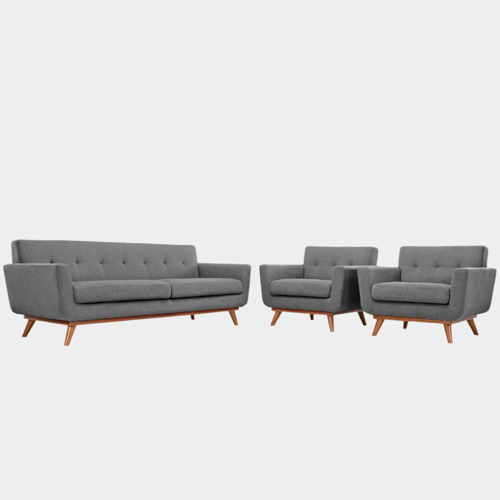 Chaise sans accoudoirs rembourrée en duvet Commix
