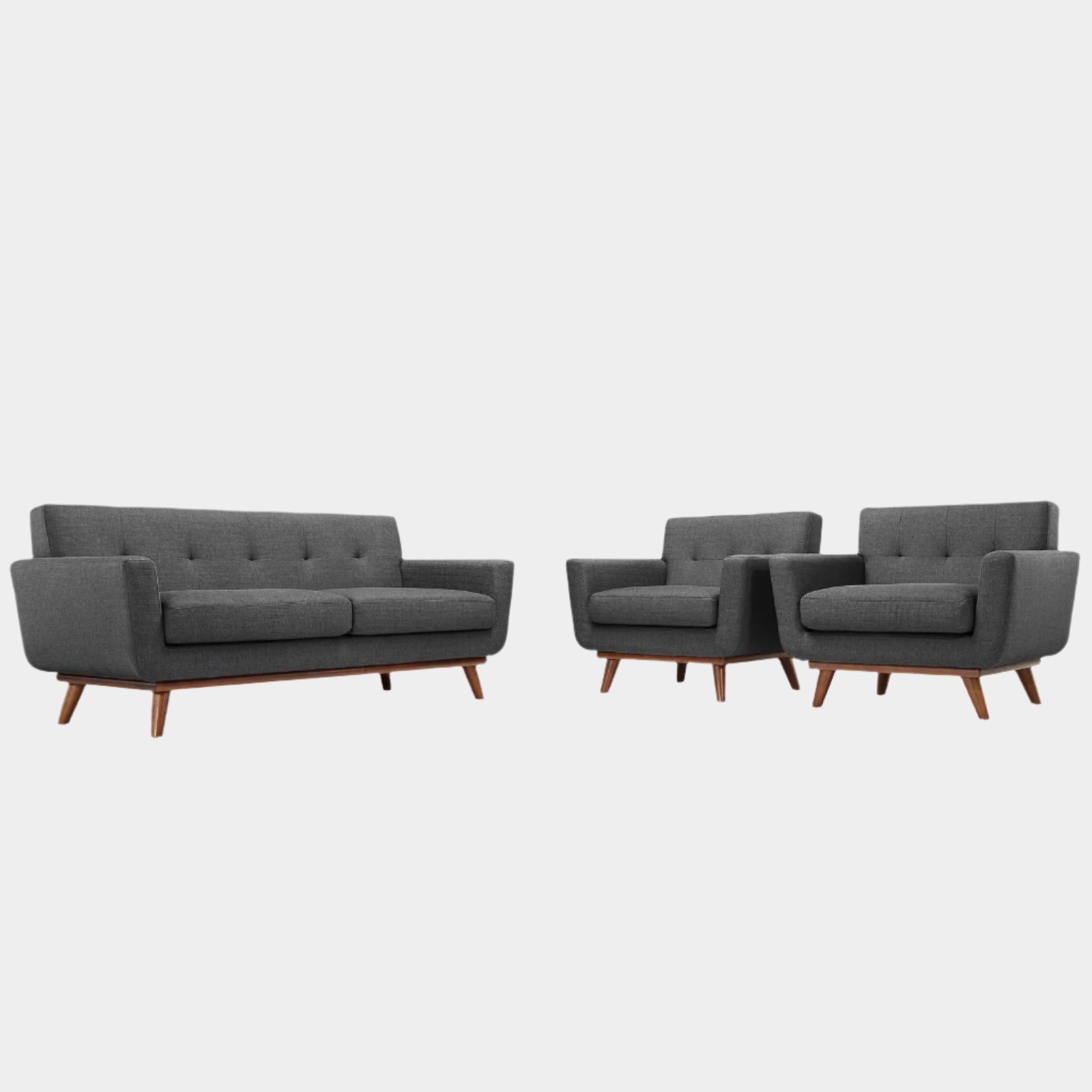 Chaise sans accoudoirs rembourrée en duvet Commix
