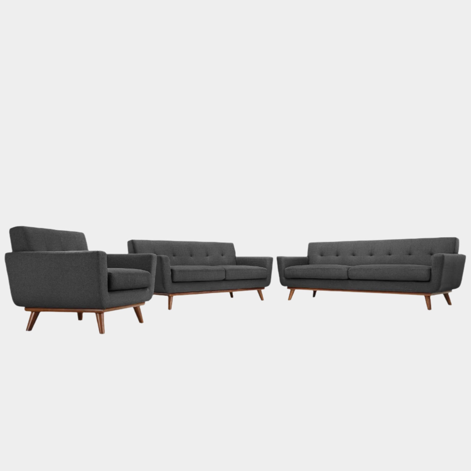 Chaise sans accoudoirs rembourrée en duvet Commix