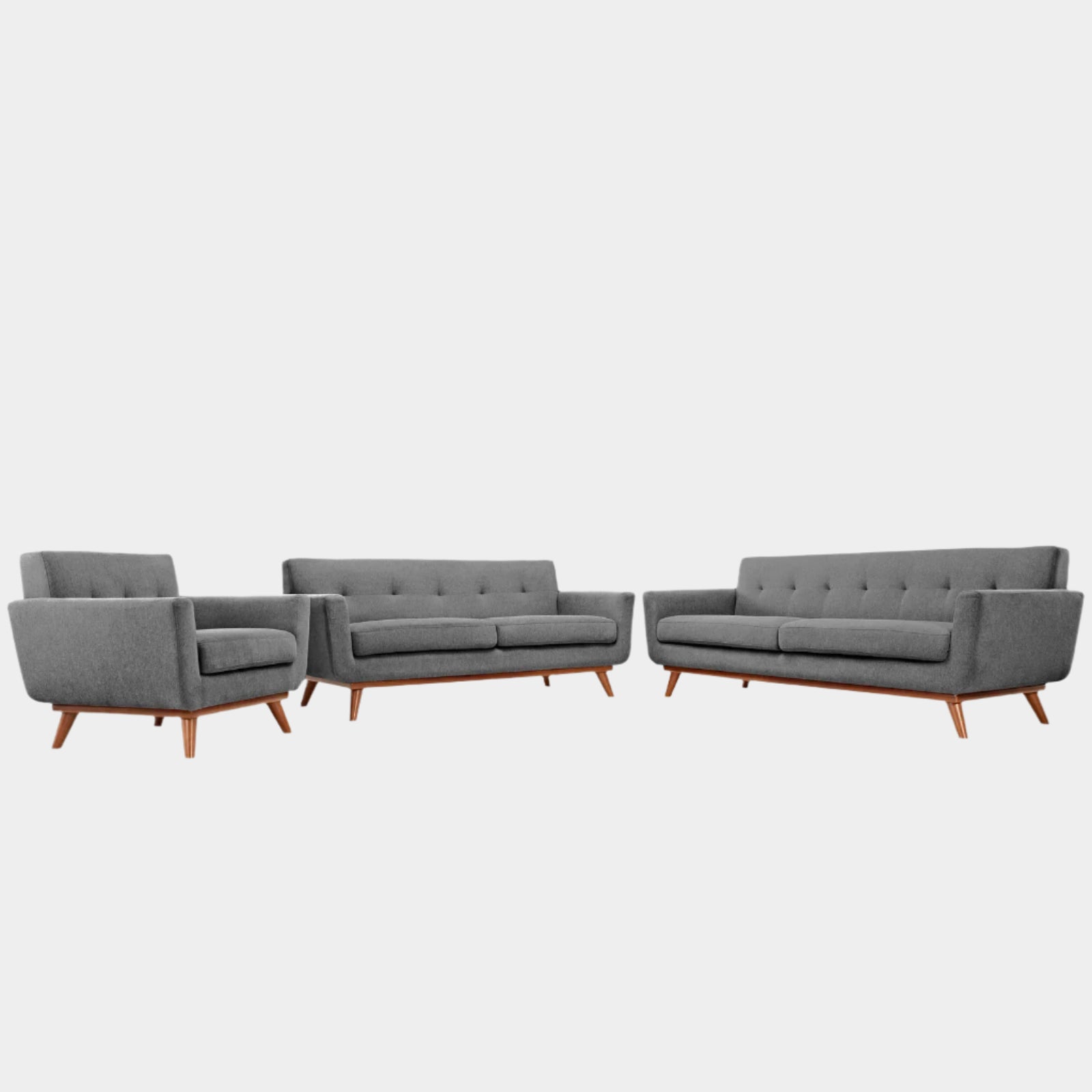 Chaise sans accoudoirs rembourrée en duvet Commix