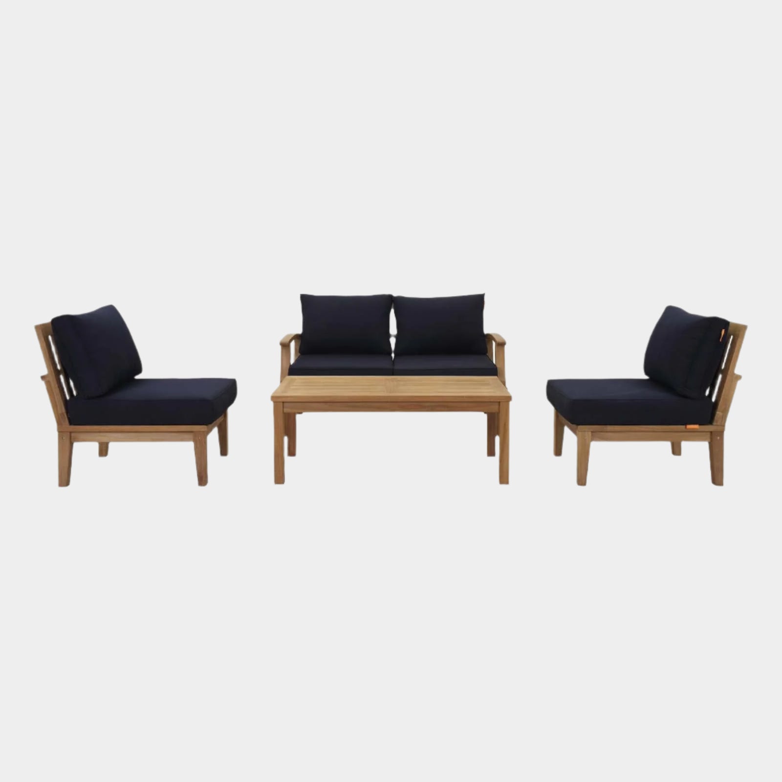 Marina 5 Piece Outdoor Patio Teak Set