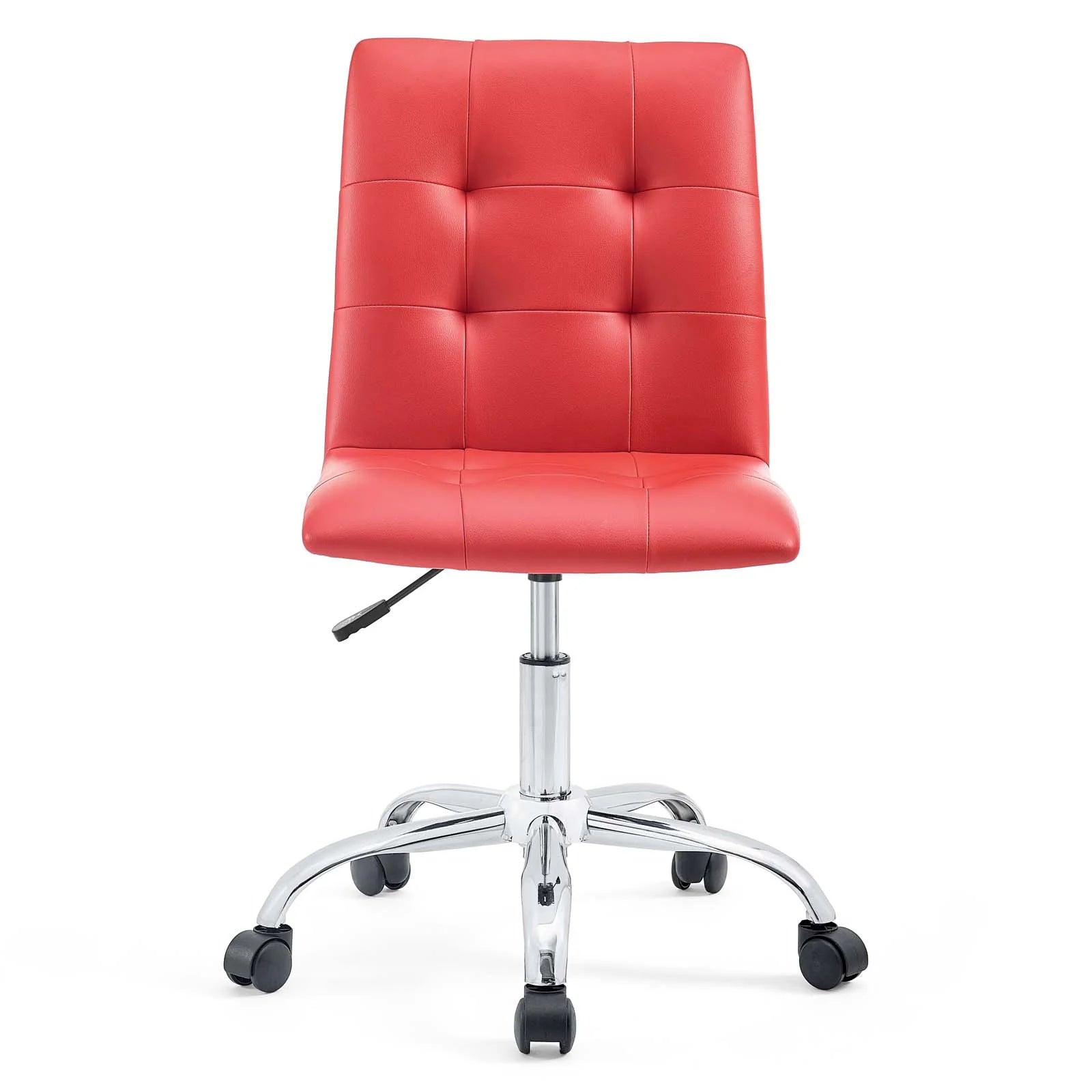 Chaise de bureau sans accoudoirs à dossier moyen Prim