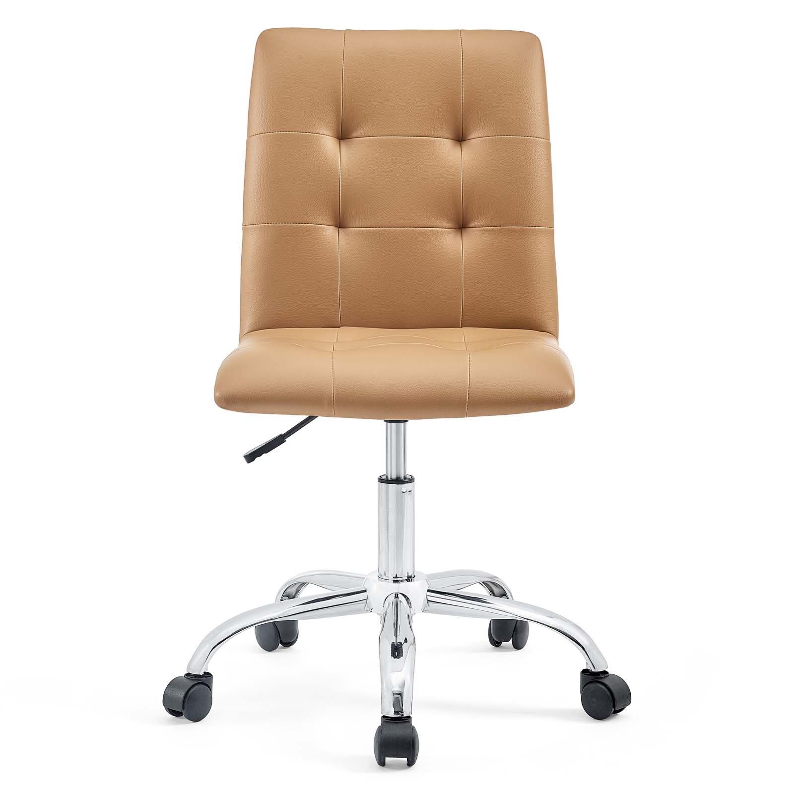 Chaise de bureau sans accoudoirs à dossier moyen Prim