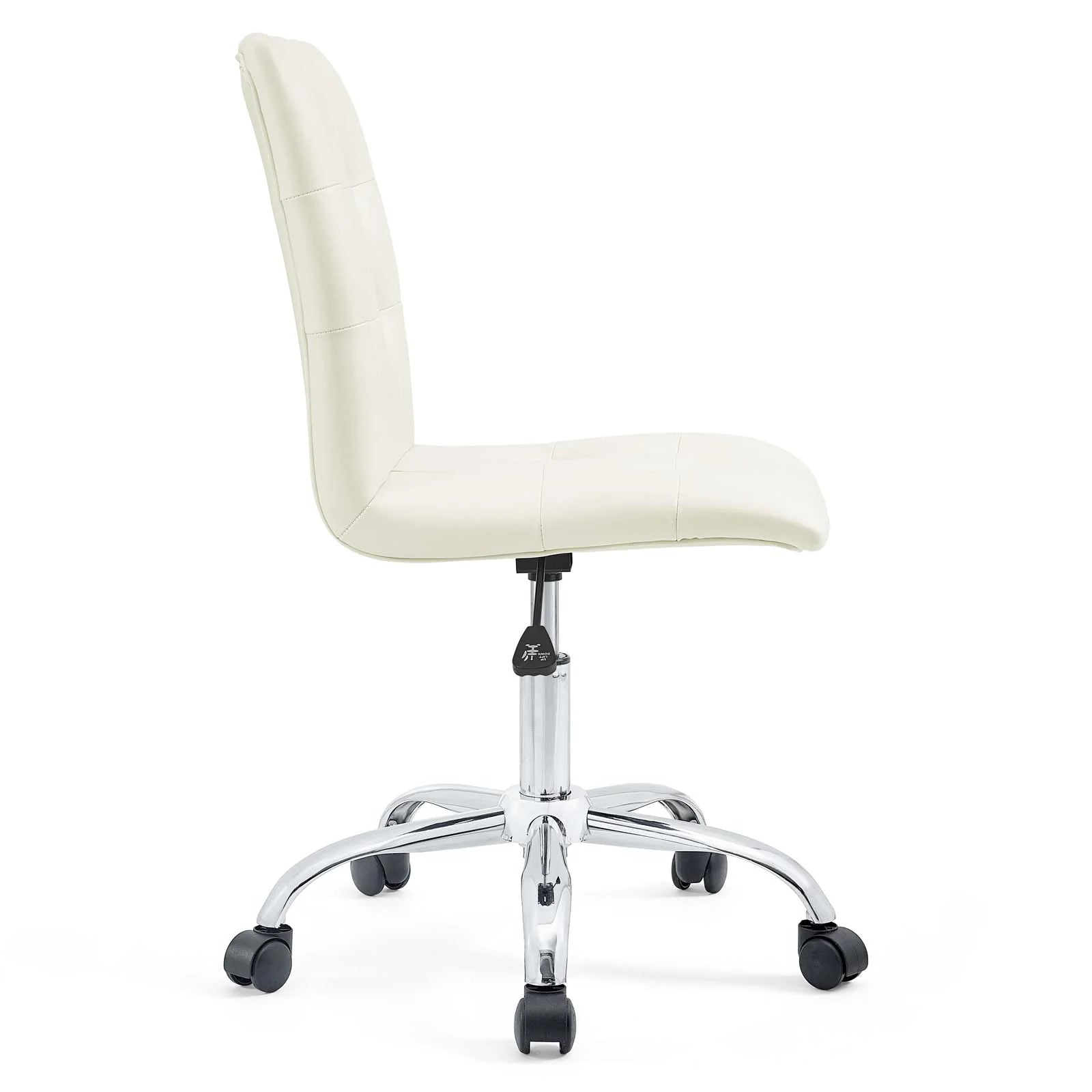 Chaise de bureau sans accoudoirs à dossier moyen Prim