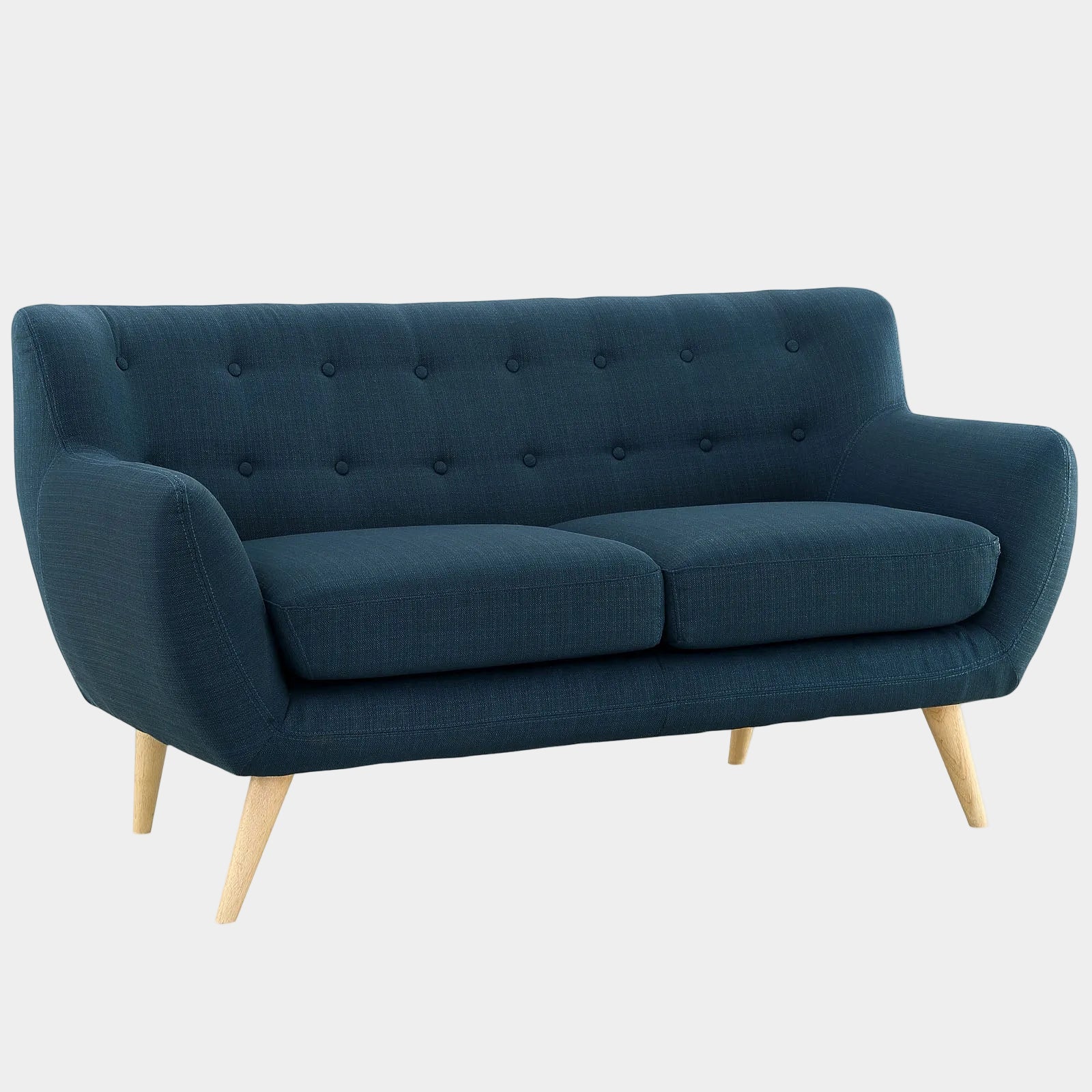 Chaise sans accoudoirs rembourrée en duvet Commix