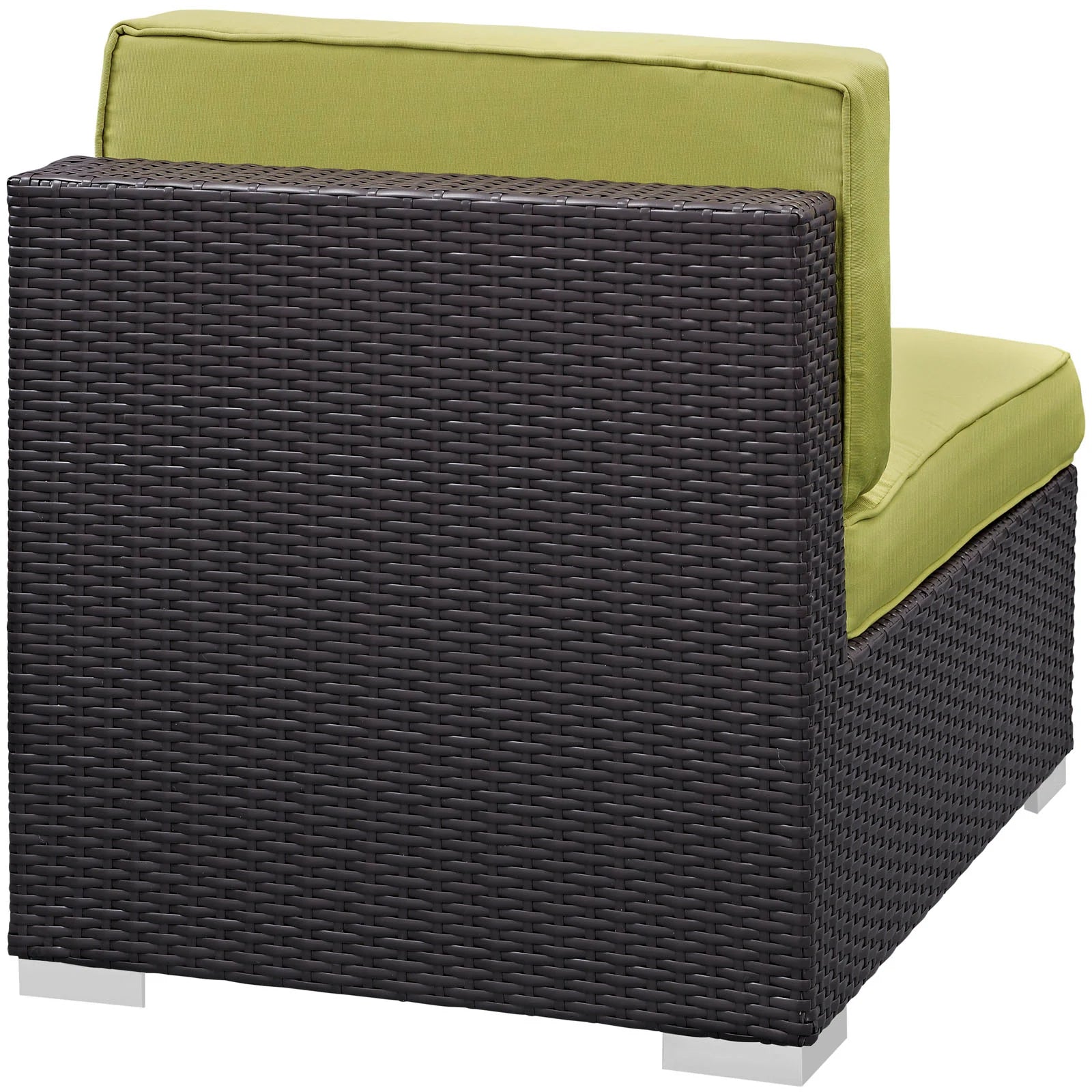 Gather Outdoor Patio Armless Chair Set of 2