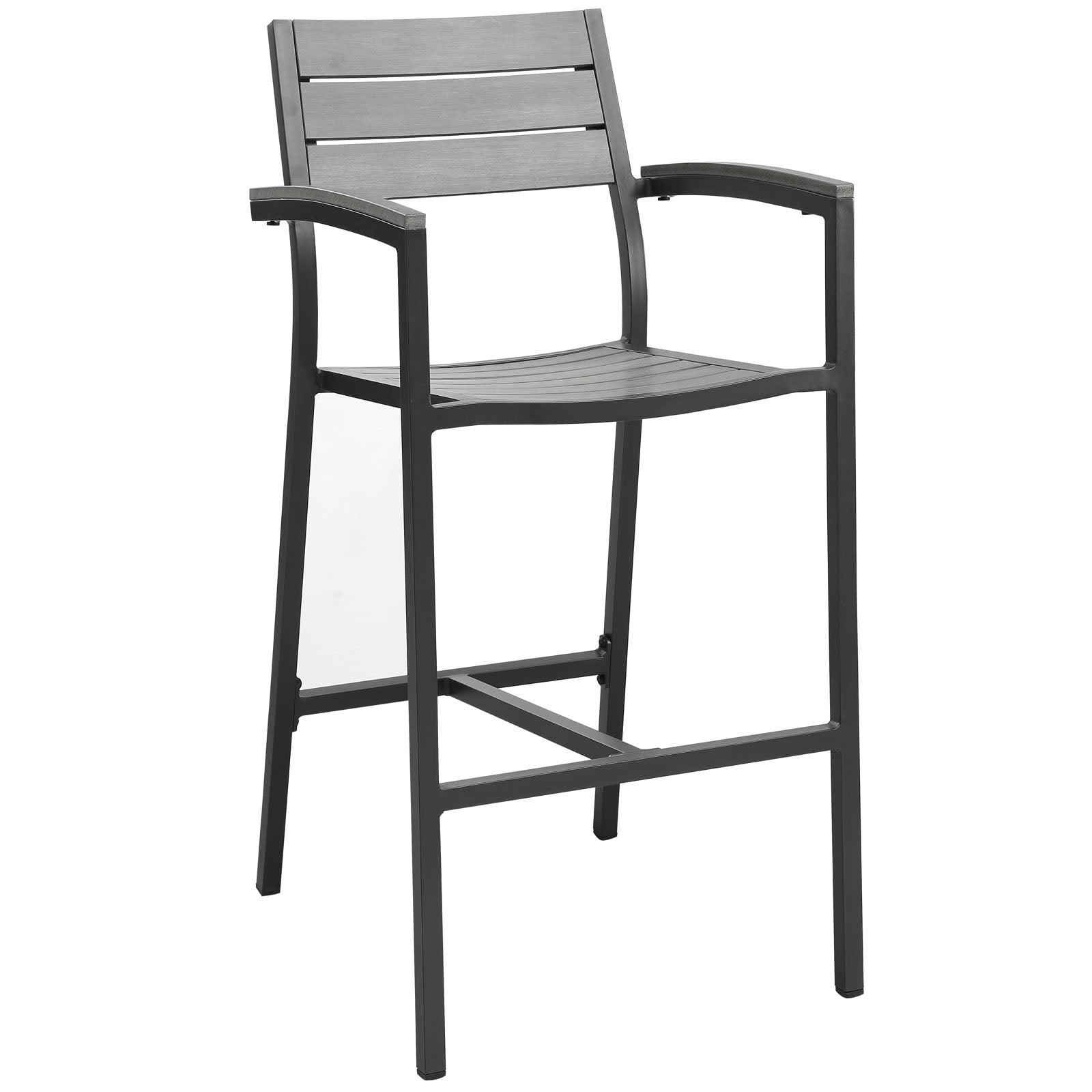 Ensemble de 2 tabourets de bar Maine pour patio extérieur