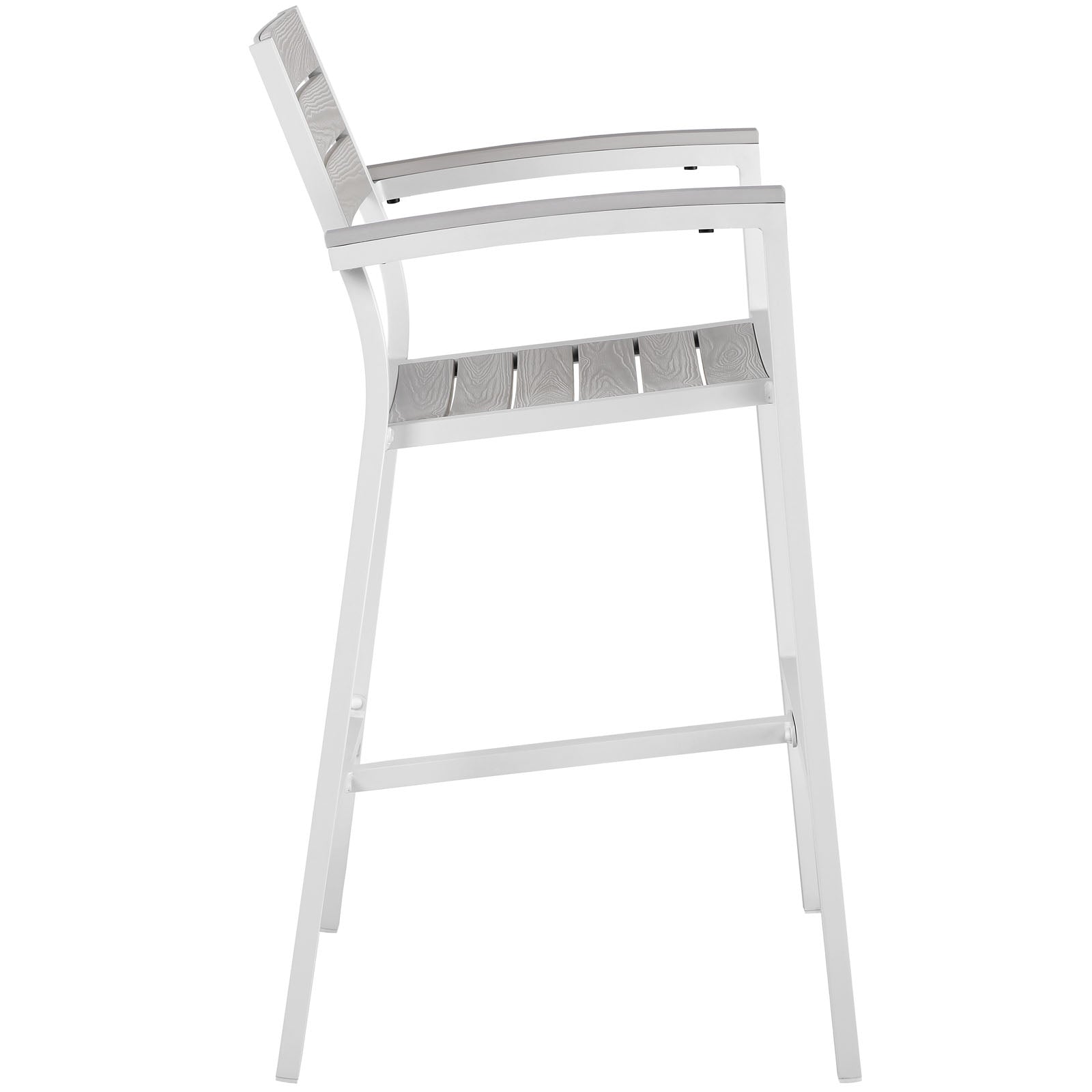 Ensemble de 2 tabourets de bar Maine pour patio extérieur