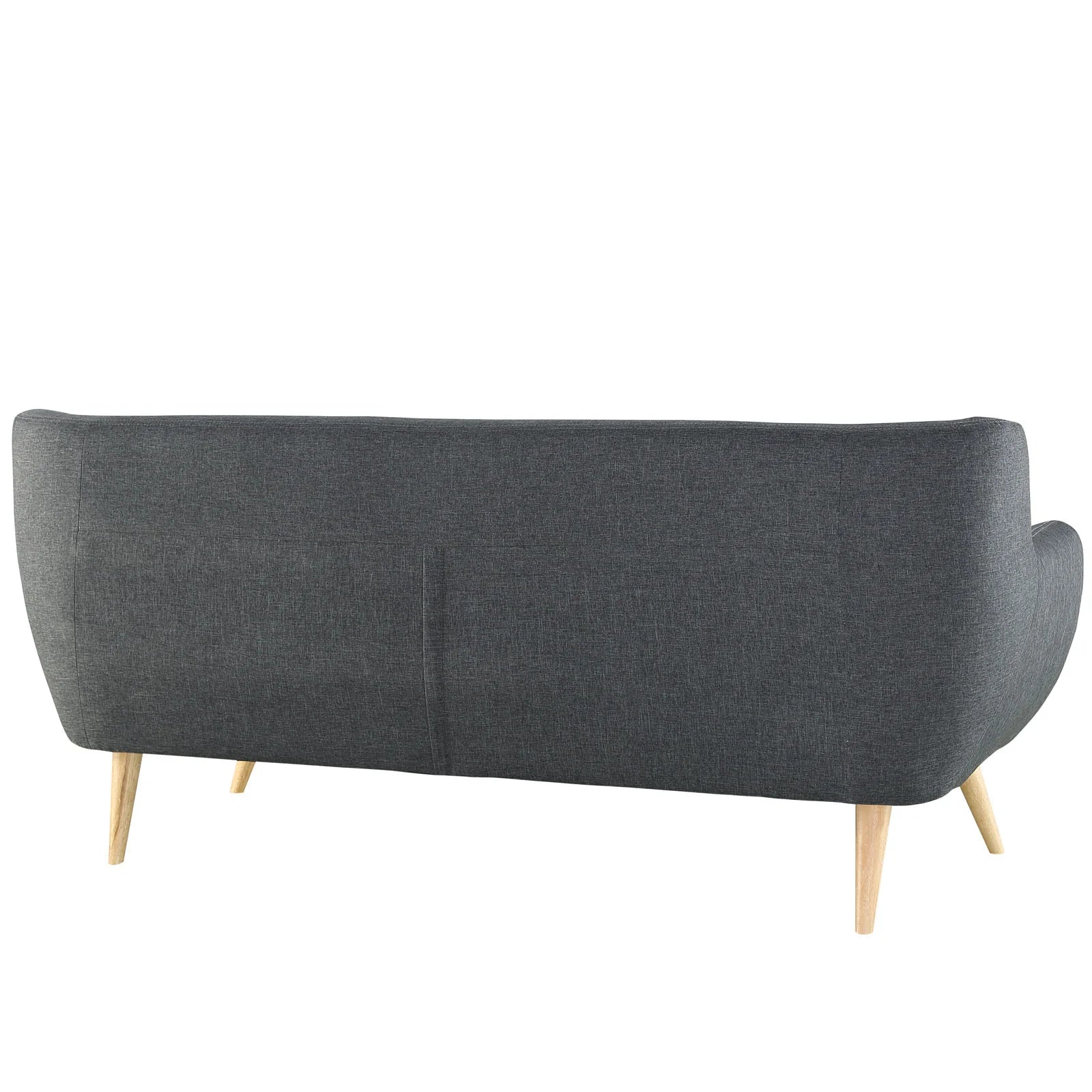 Chaise sans accoudoirs rembourrée en duvet Commix
