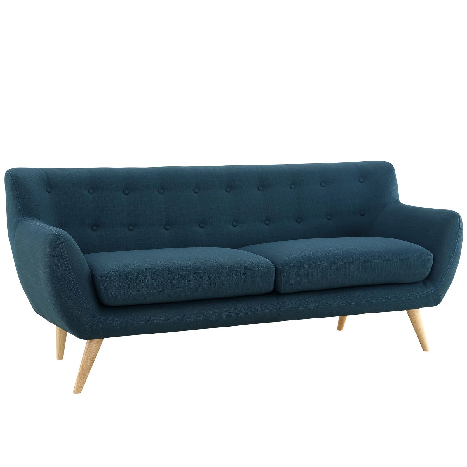 Chaise sans accoudoirs rembourrée en duvet Commix