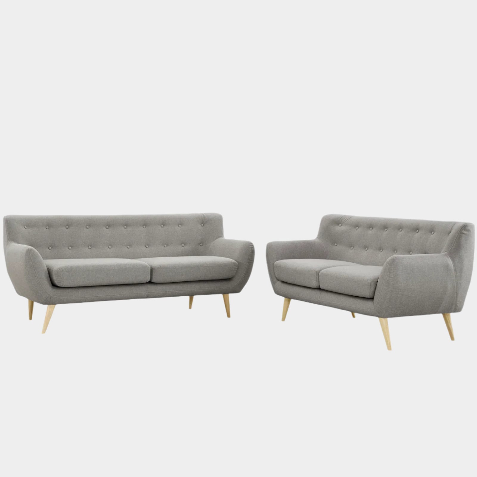Chaise sans accoudoirs rembourrée en duvet Commix