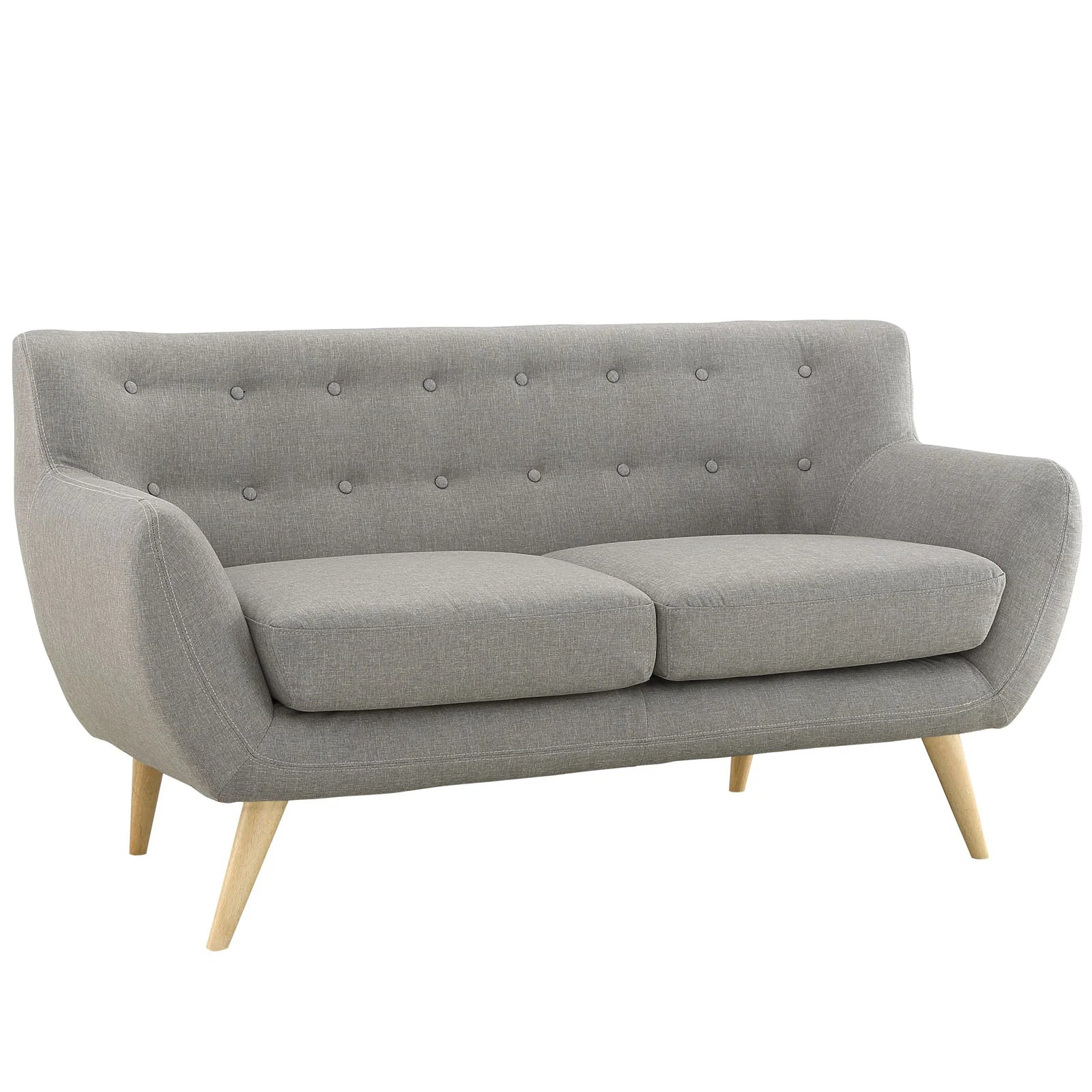 Chaise sans accoudoirs rembourrée en duvet Commix