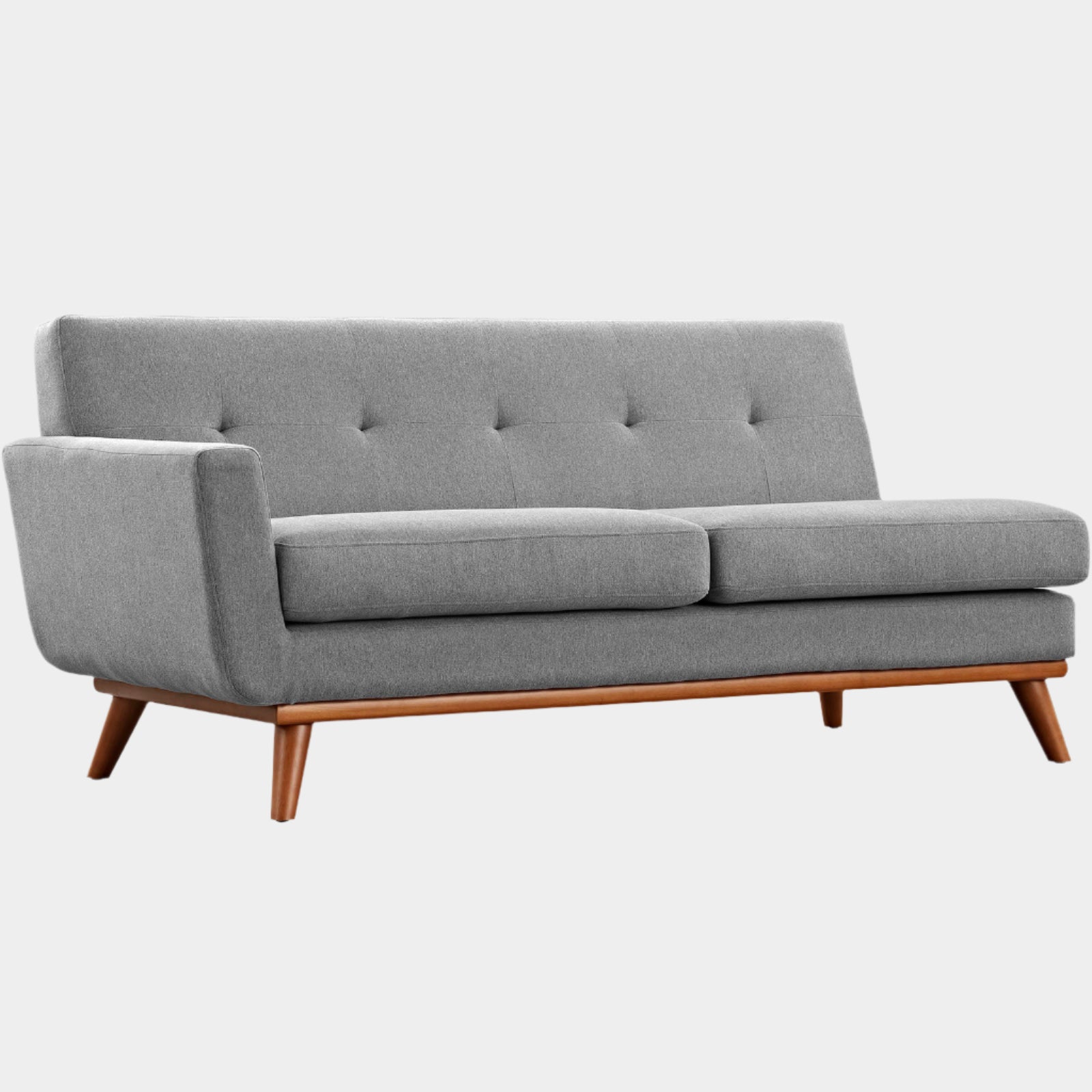 Chaise sans accoudoirs rembourrée en duvet Commix