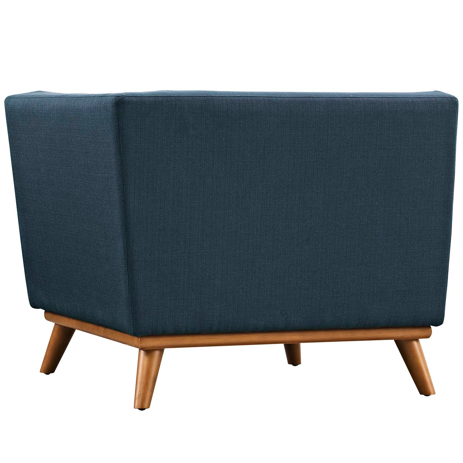 Engage Upholstered Fabric Corner Chair in Beige