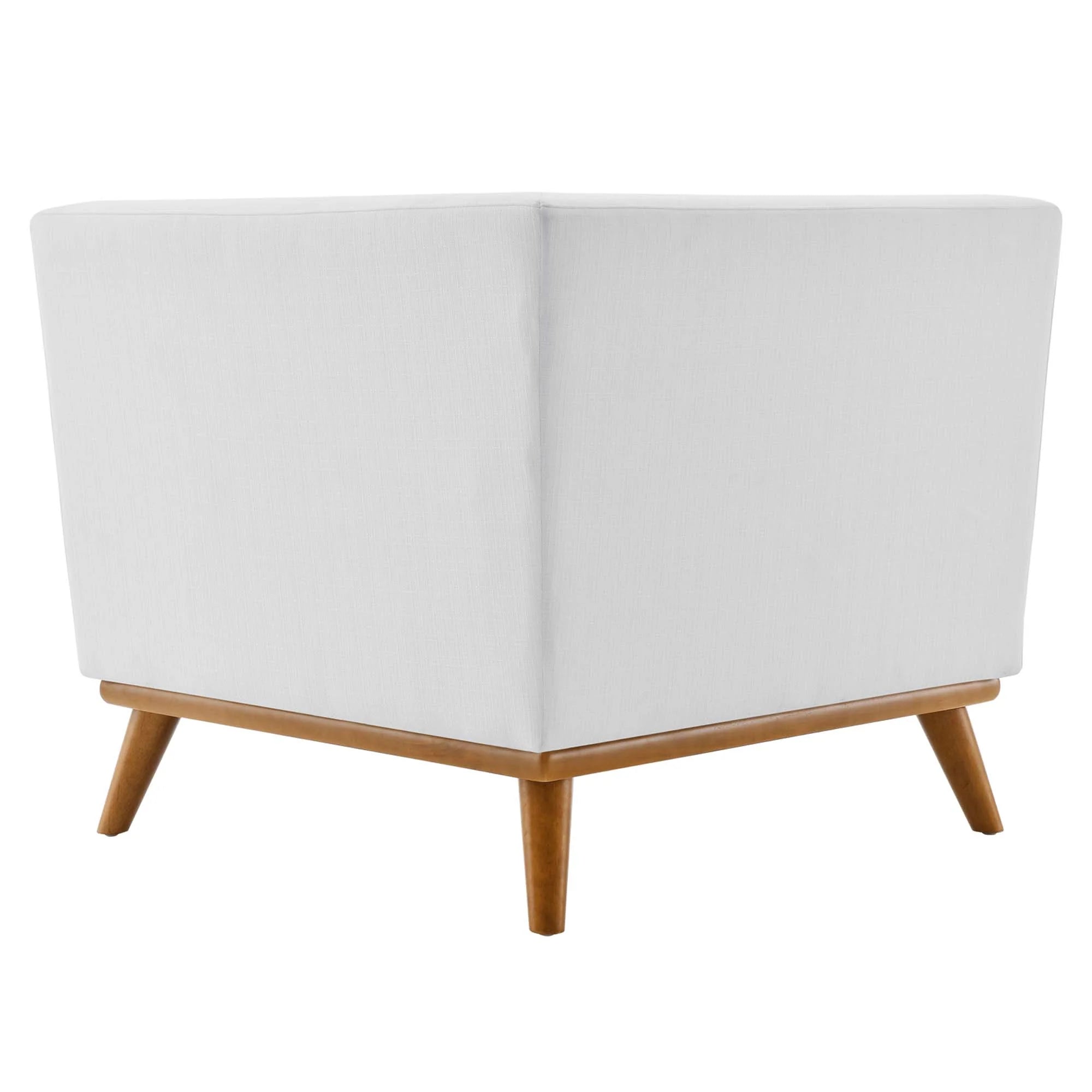 Engage Upholstered Fabric Corner Chair in Beige