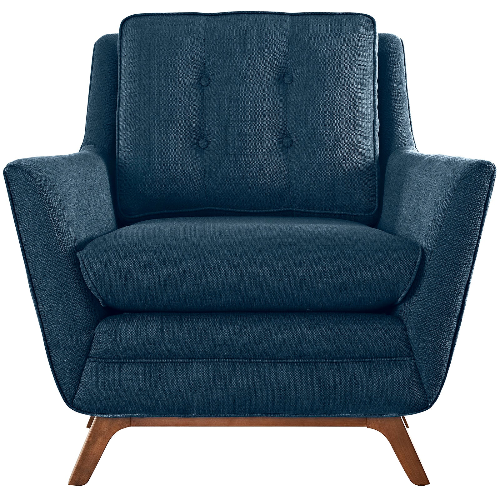 Chaise sans accoudoirs rembourrée en duvet Commix
