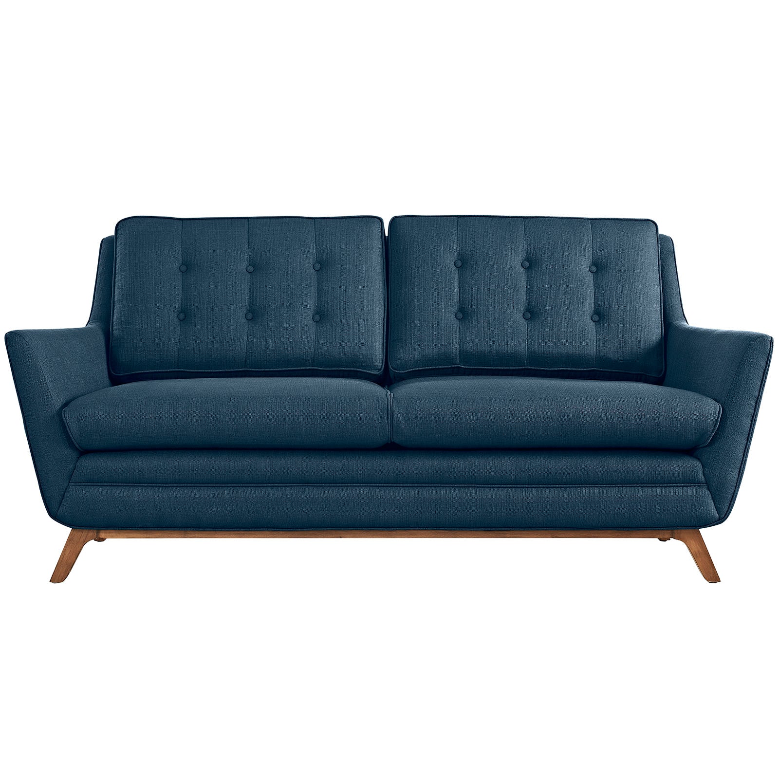 Chaise sans accoudoirs rembourrée en duvet Commix