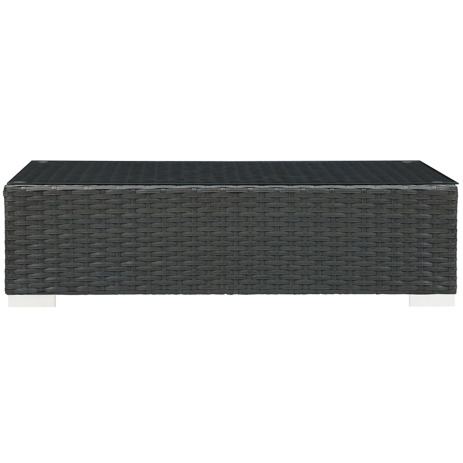 Sojourn Outdoor Patio Coffee Table in Chocolate