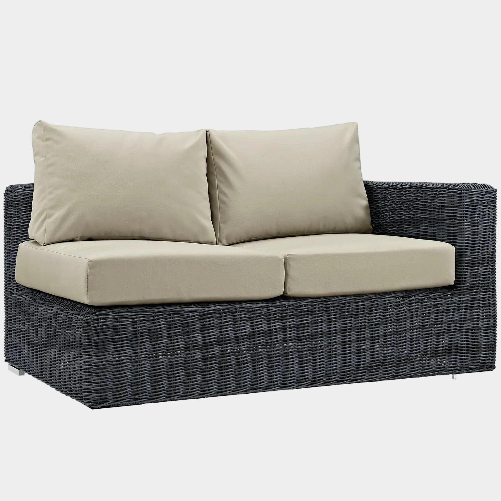 Summon Outdoor Patio Sunbrella® Right Arm Loveseat