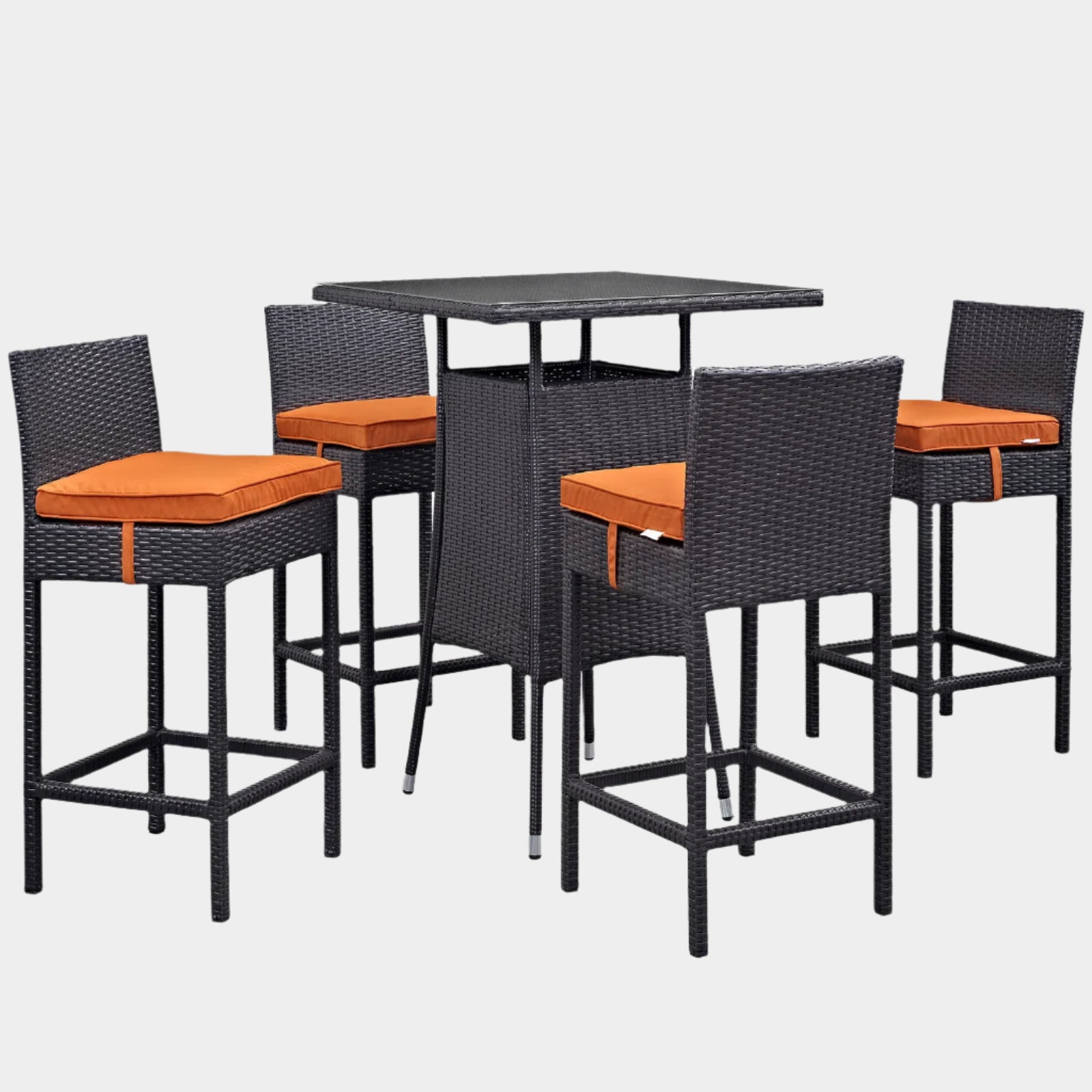 Ensemble de salle à manger d'extérieur en aluminium Raleigh 5 pièces