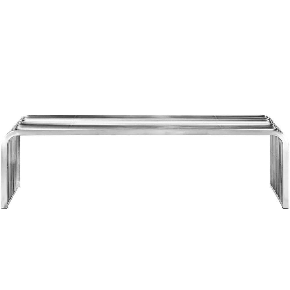 Pipe Stainless Steel Bench
