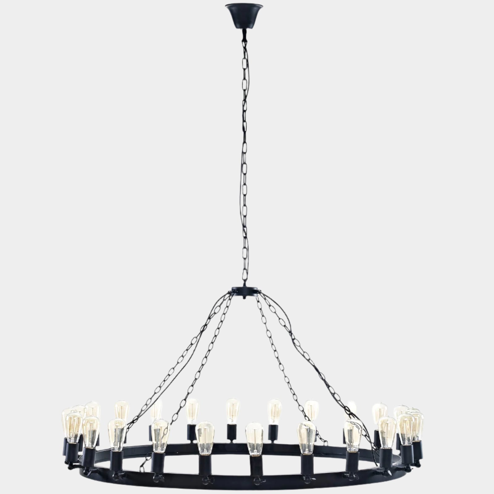 Lustre Teleport 52" en marron