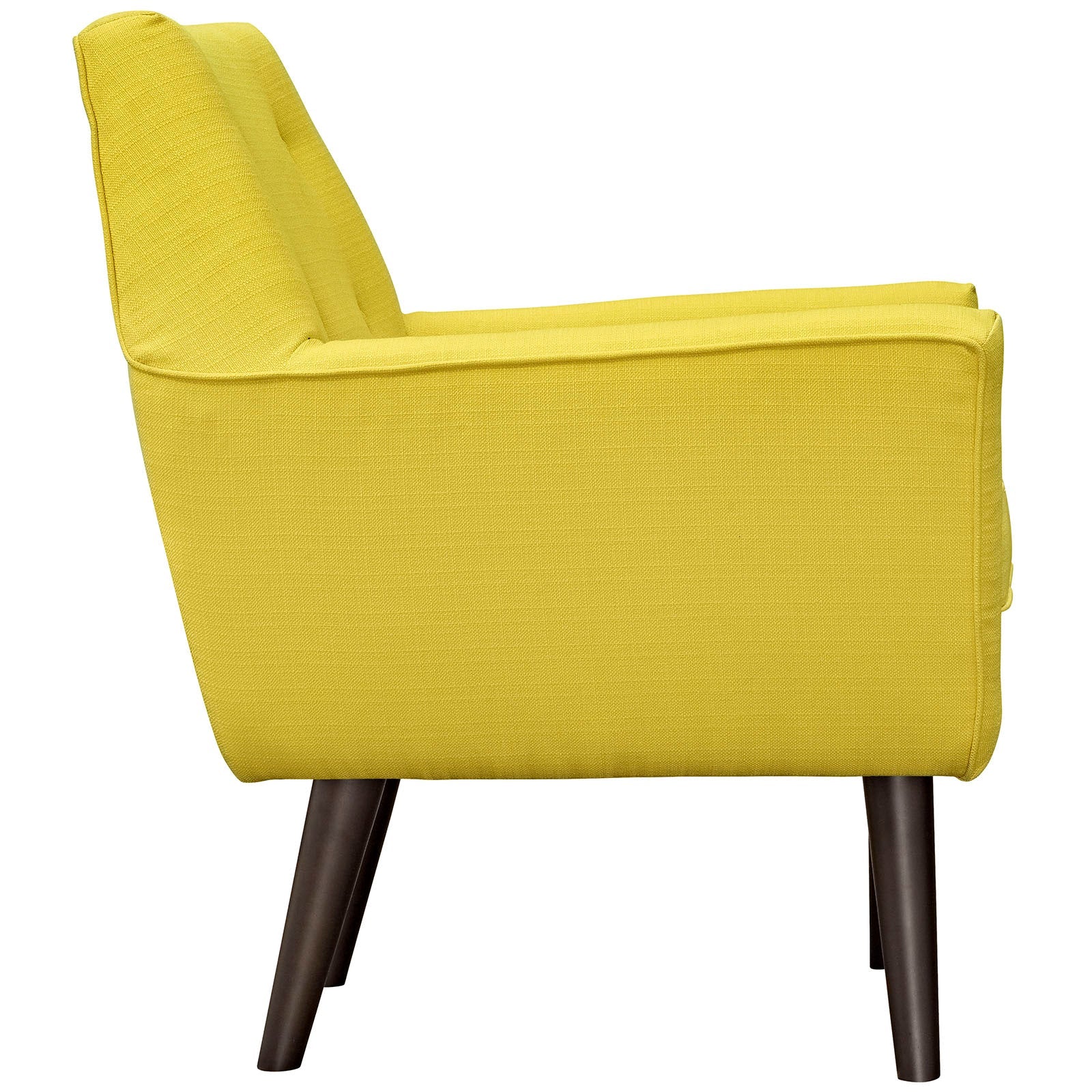 Fauteuil en tissu rembourré Posit